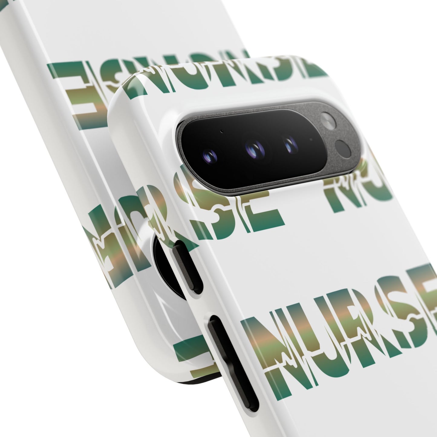 Google Pixel Tough Case - Nurse Pulse - White