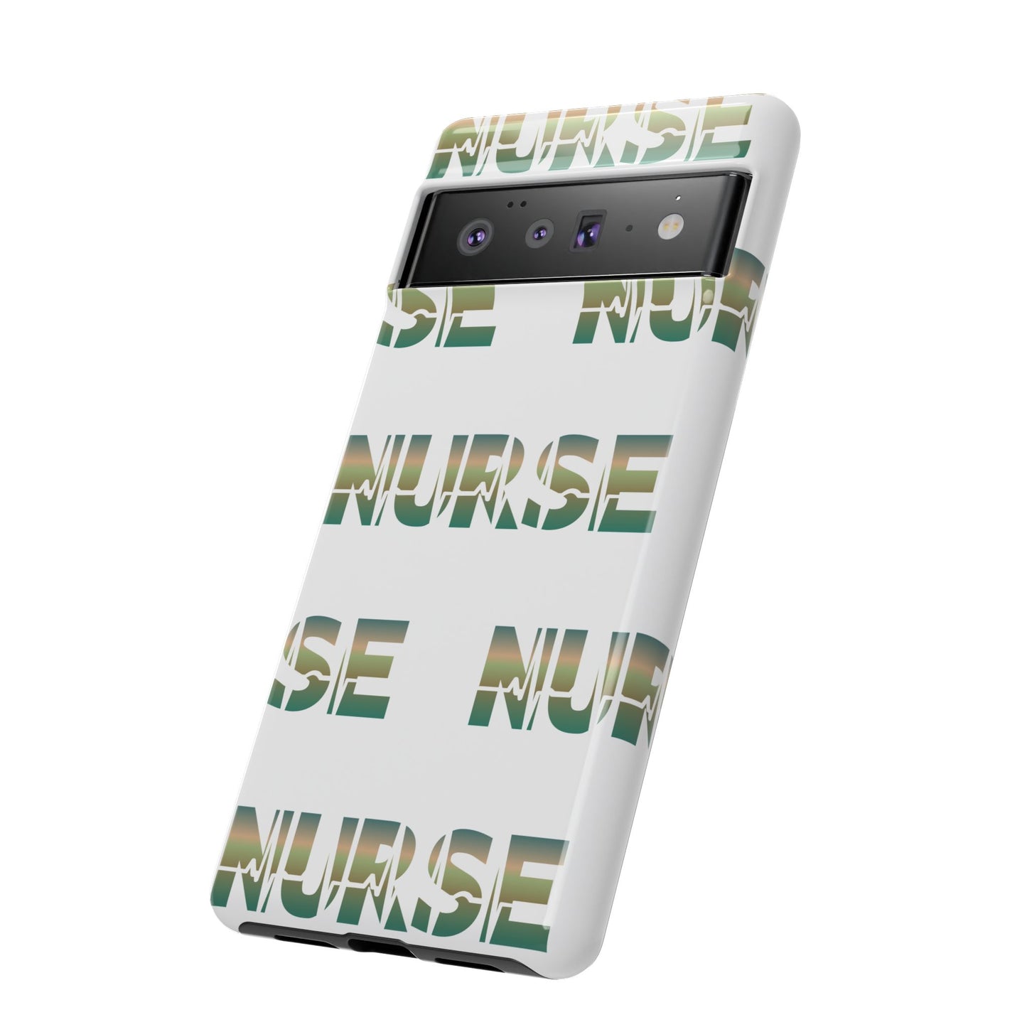 Google Pixel Tough Case - Nurse Pulse - White