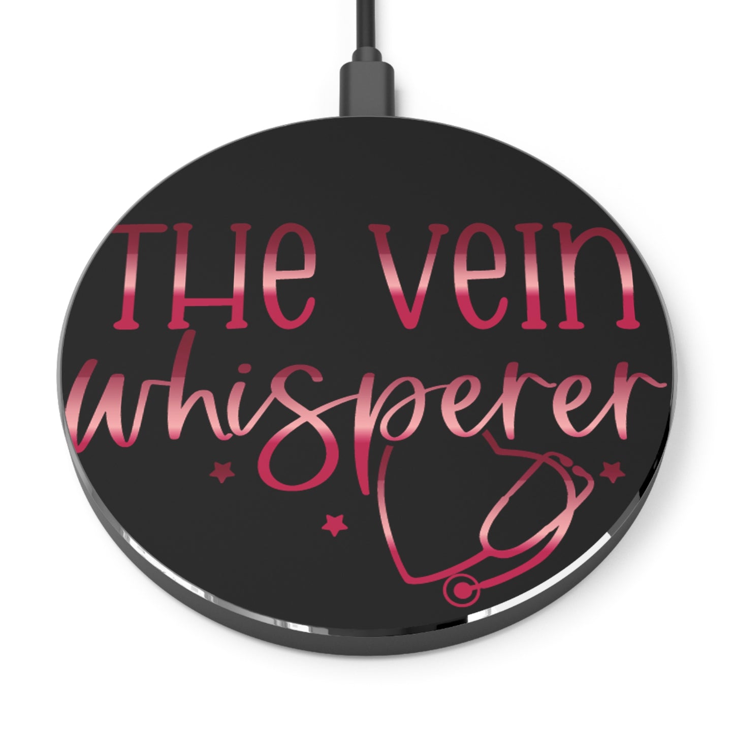The Vein Whisperer Wireless Charger | Fast Charging Pad for Healthcare Professionals