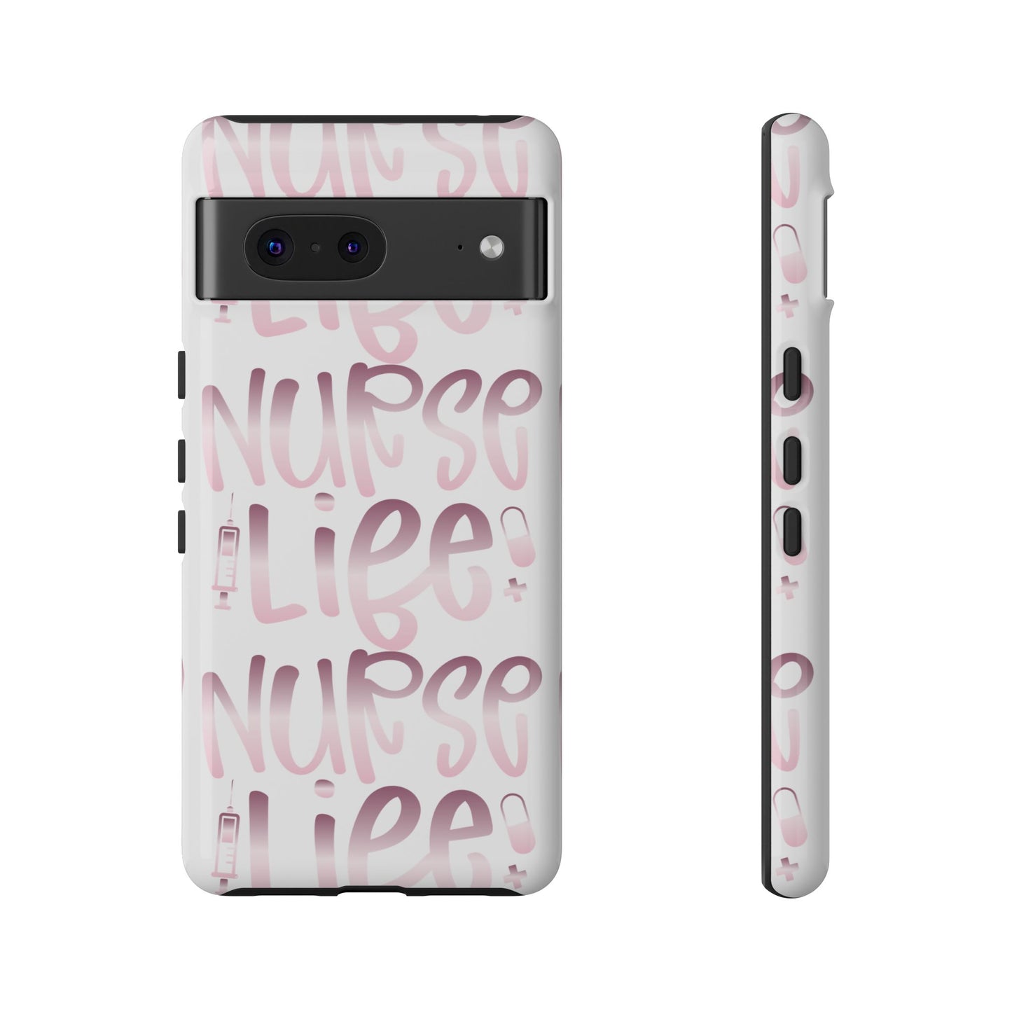Google Pixel Tough Case - Nurse Life - White