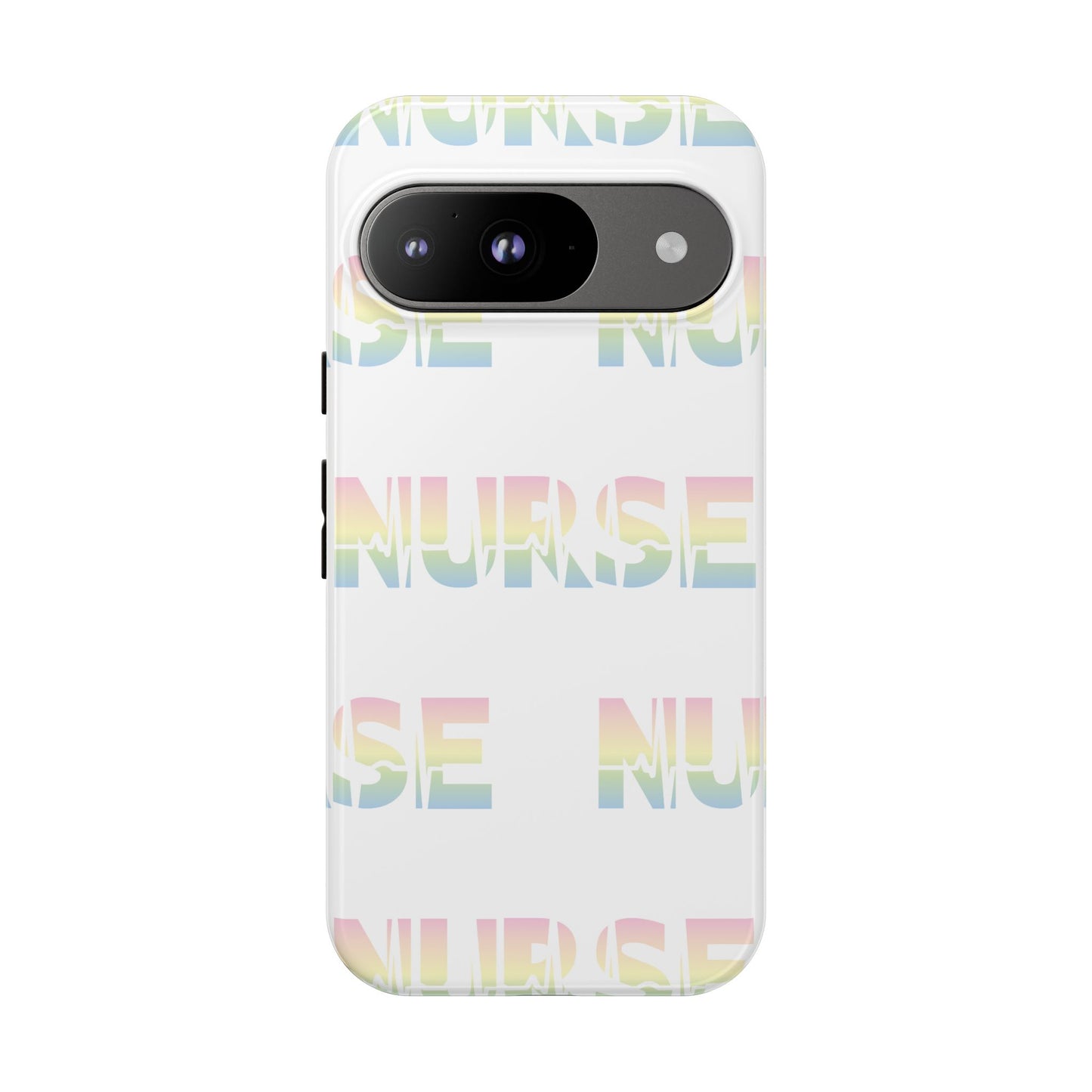 Google Pixel Tough Case - Nurse Pulse - White