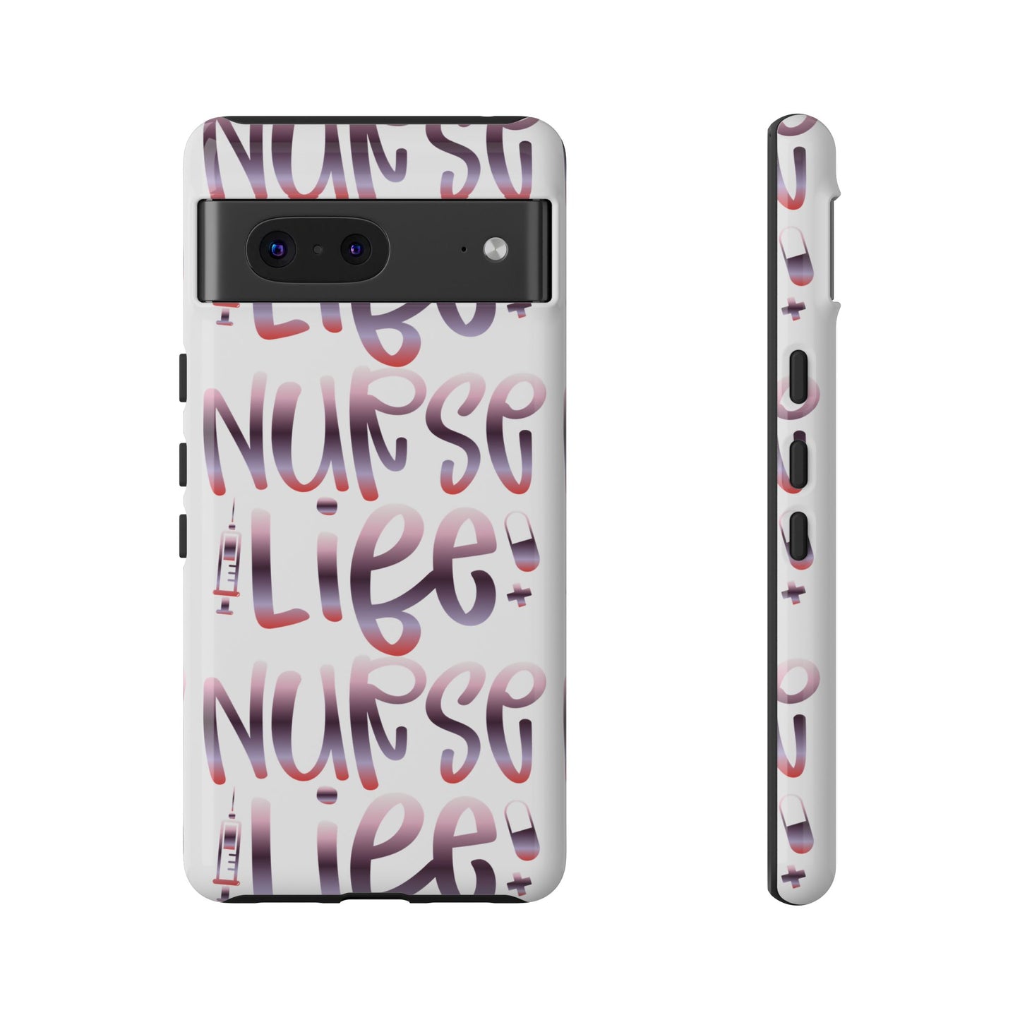 Google Pixel Tough Case - Nurse Life - White