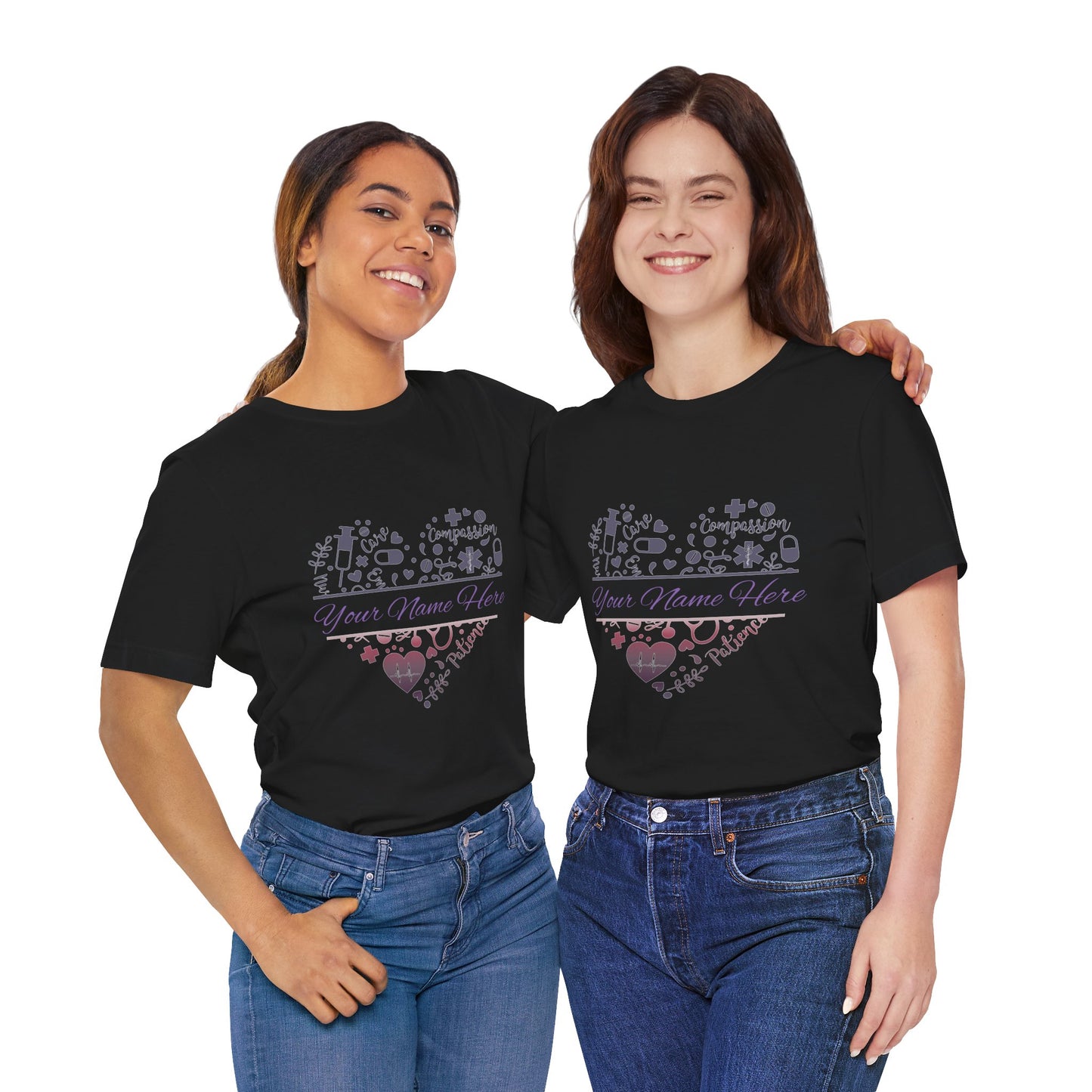 Monogram Heart gradient 2