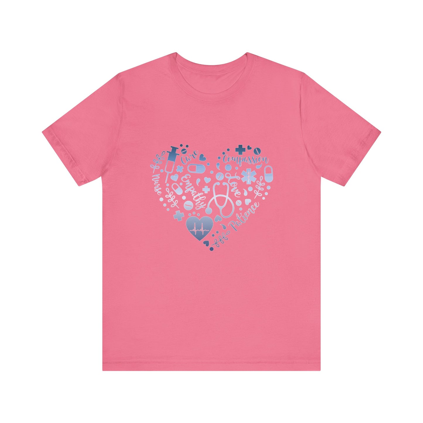 Monogram Heart 1 blue steel