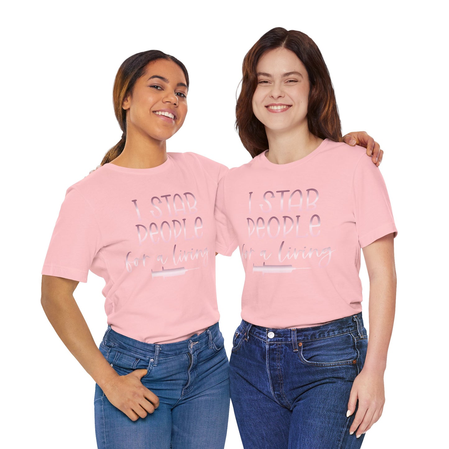I Stab People For a Living rose gold