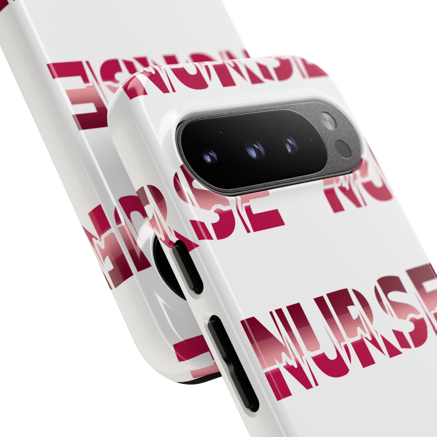 Google Pixel Tough Case - Nurse Pulse - White