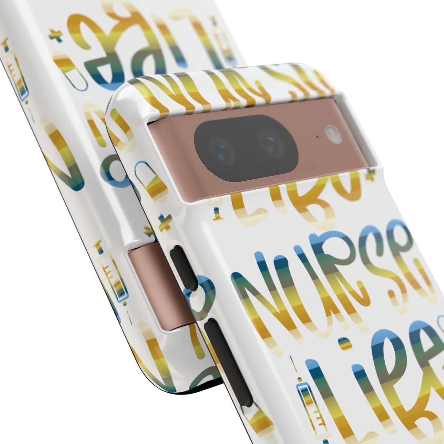 Google Pixel Tough Case - Nurse Life - White