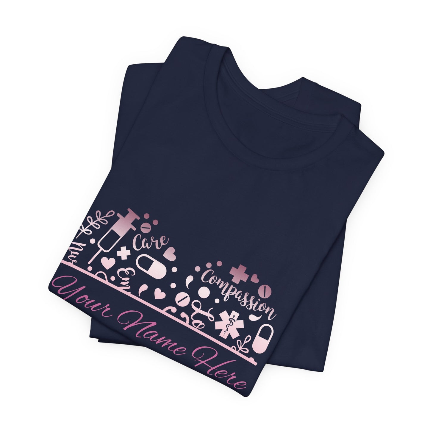 Monogram Heart rose gold