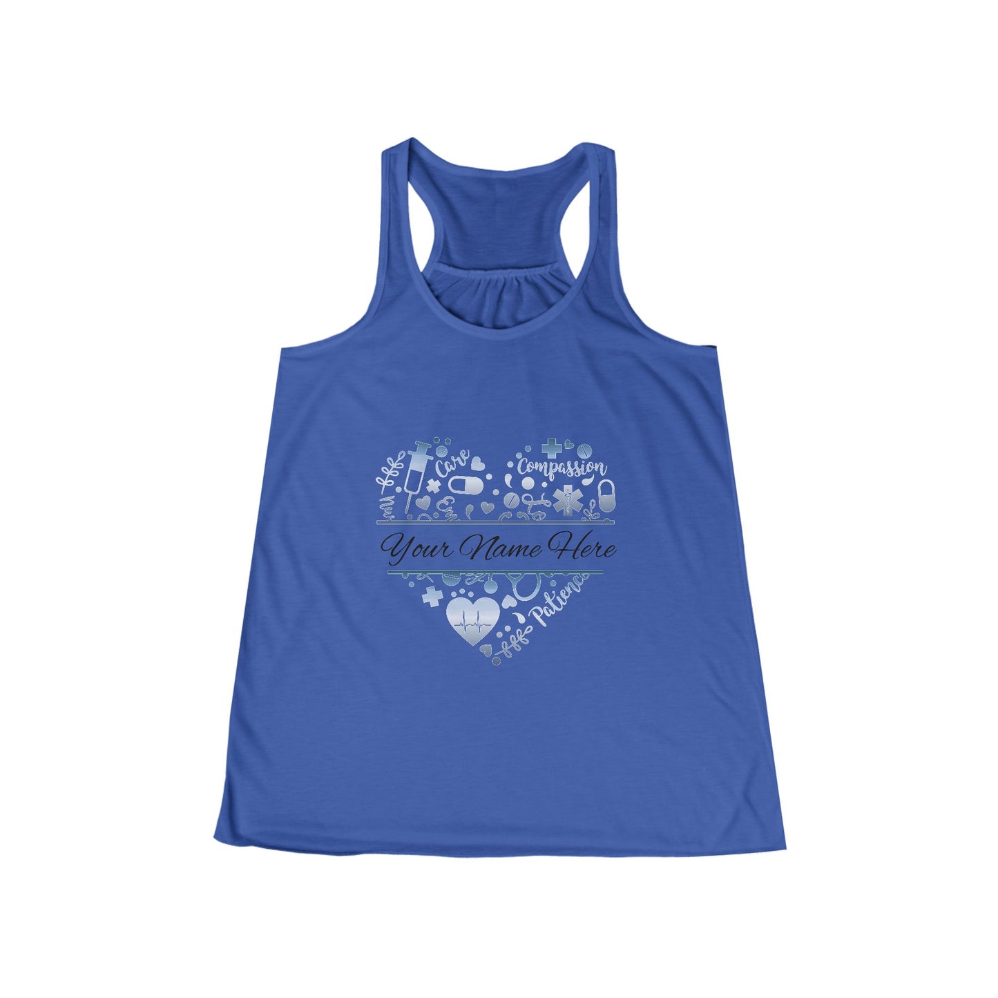 Monogram Heart blue steel
