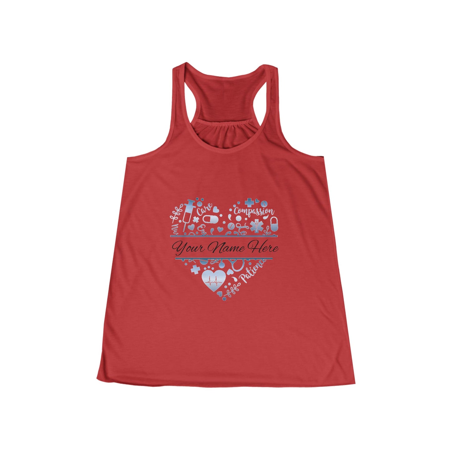 Monogram Heart blue steel