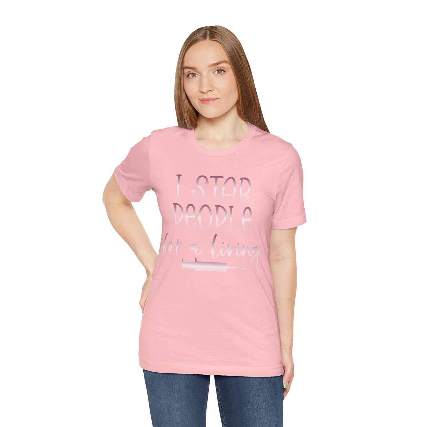 I Stab People For a Living rose gold
