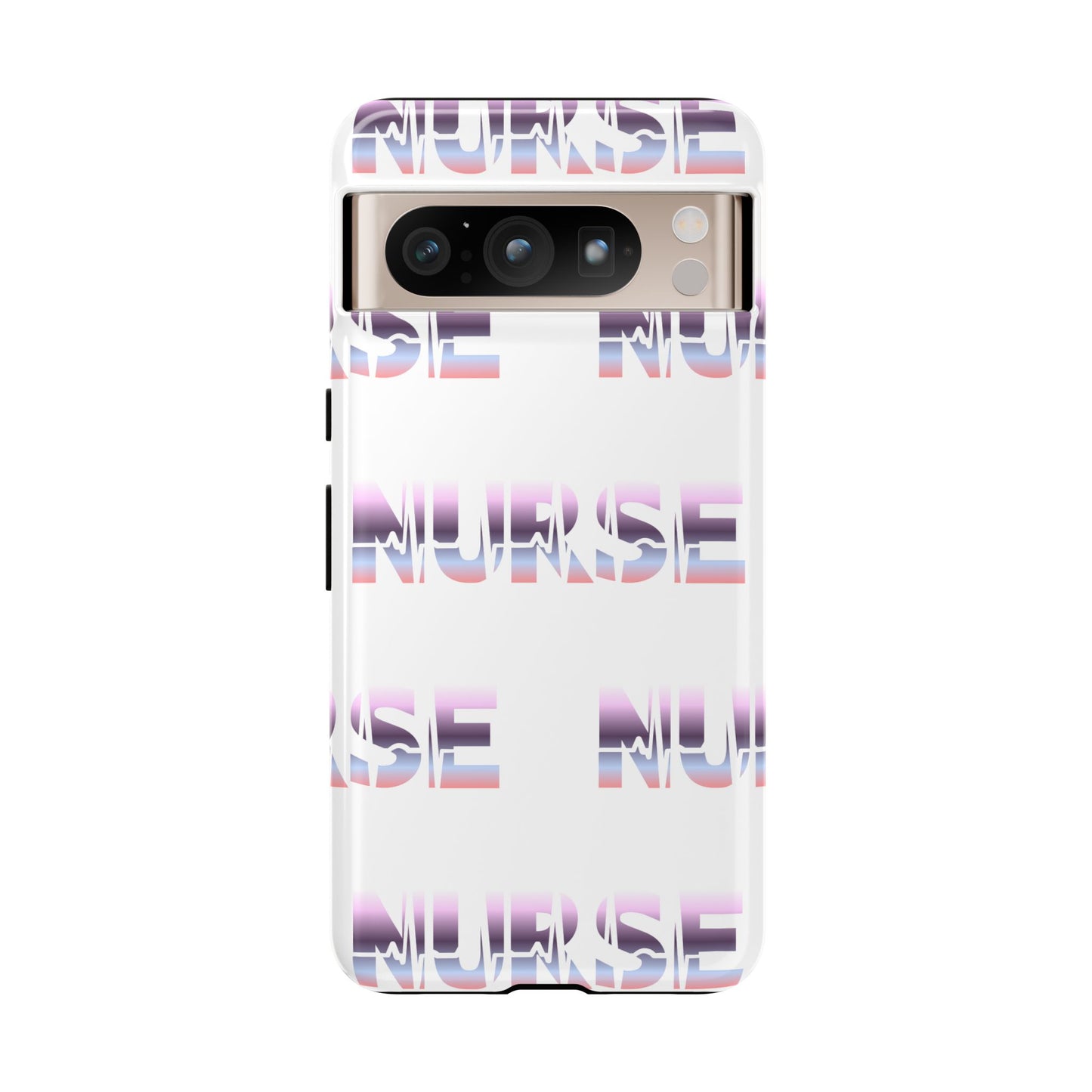 Google Pixel Tough Case - Nurse Pulse - White