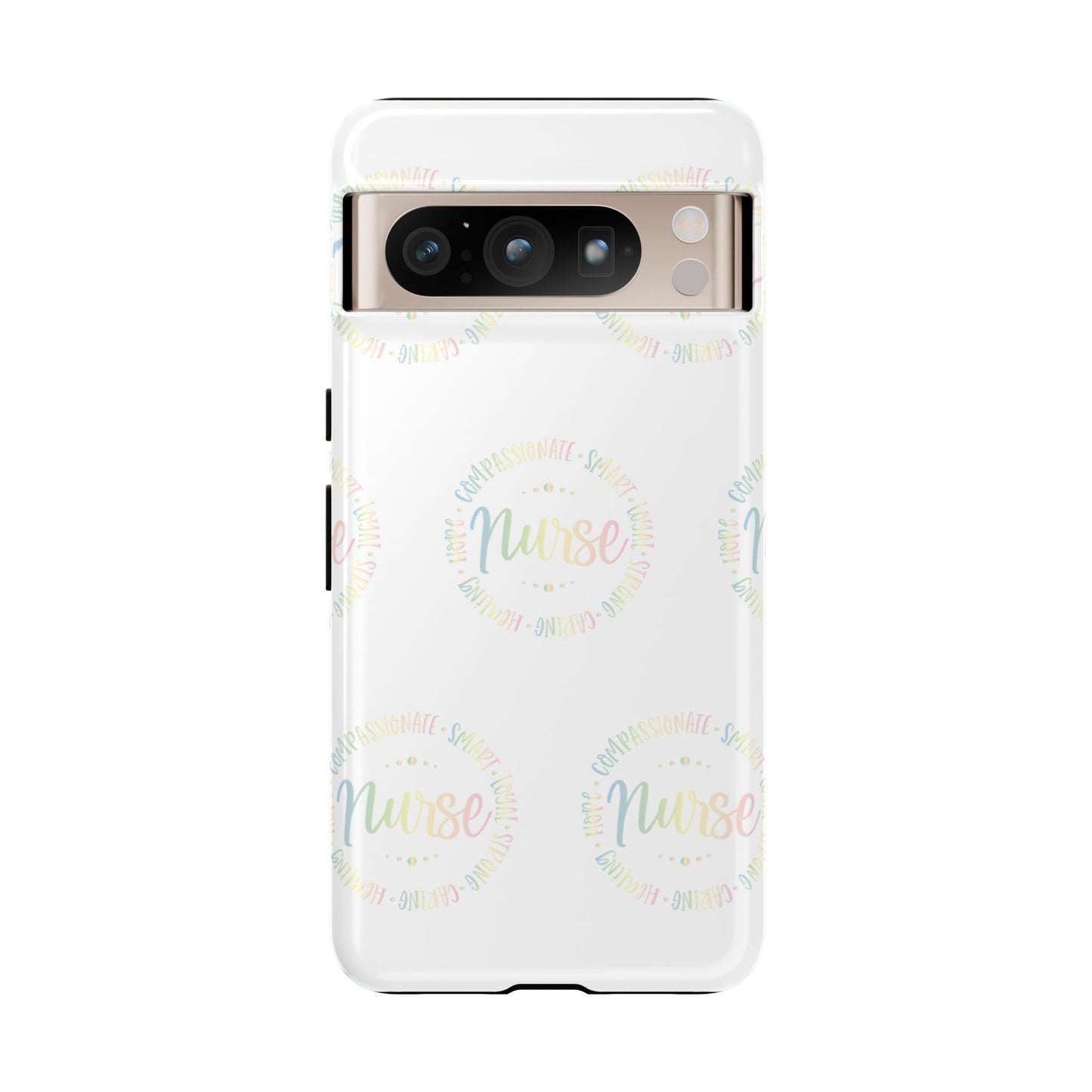 Google Pixel Tough Case - Nurse Circle - White