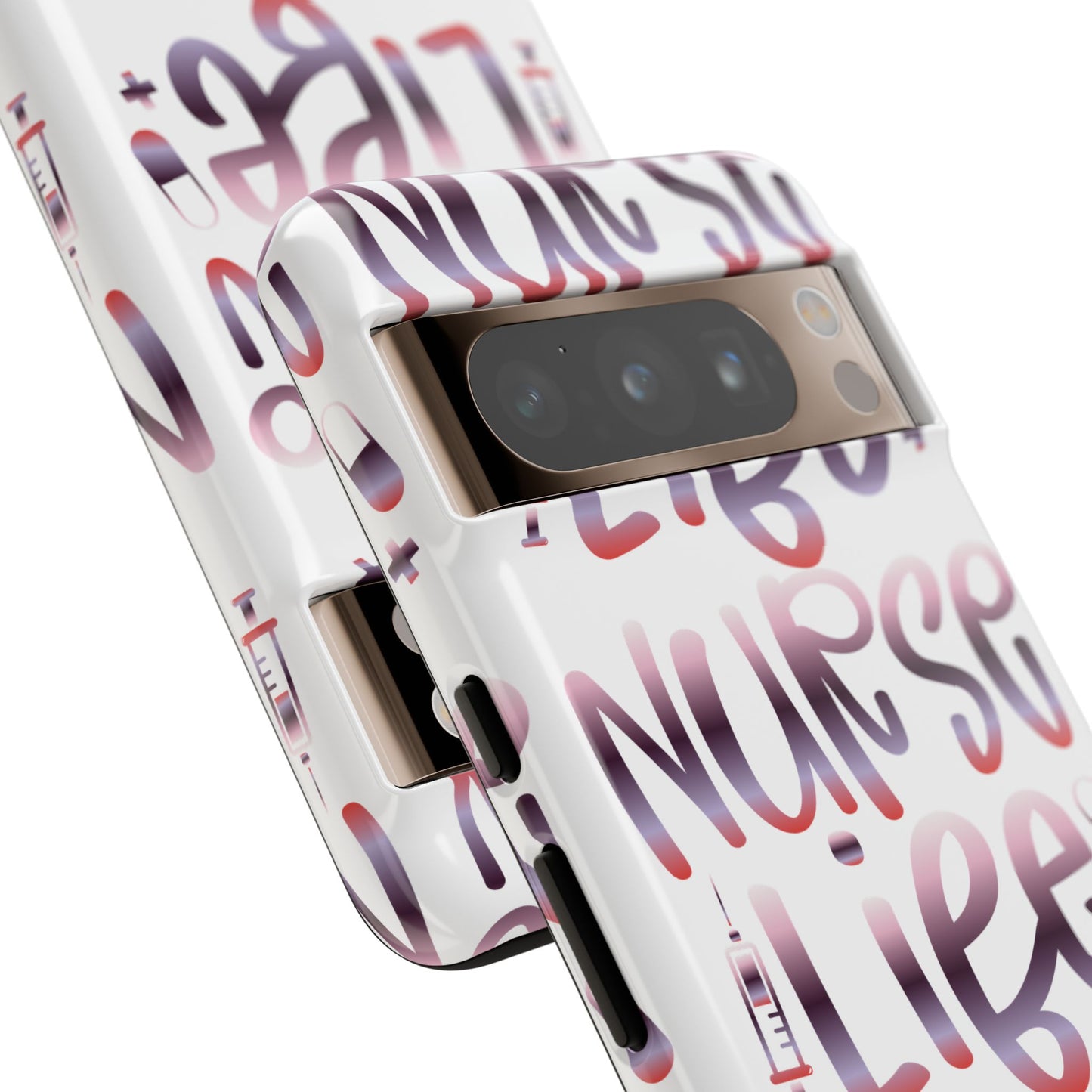 Google Pixel Tough Case - Nurse Life - White