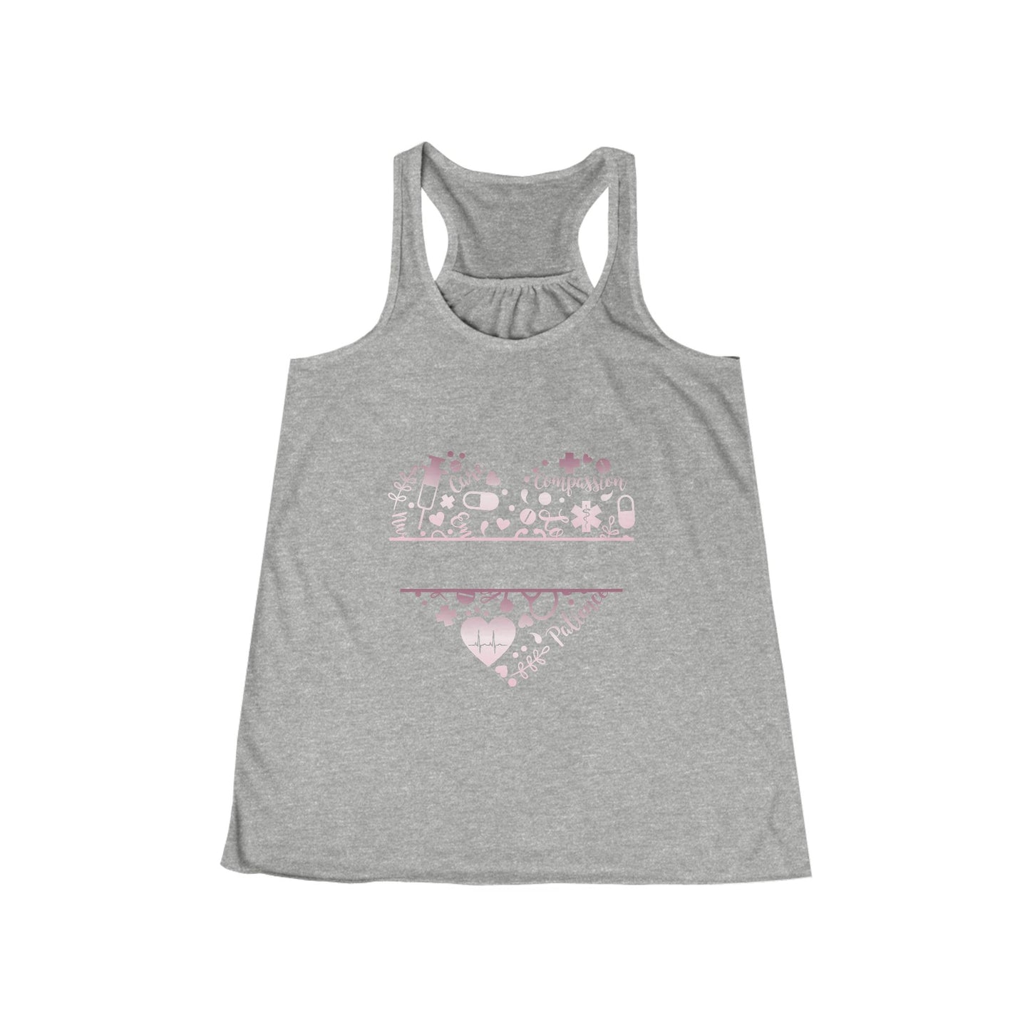 Monogram Heart rose gold