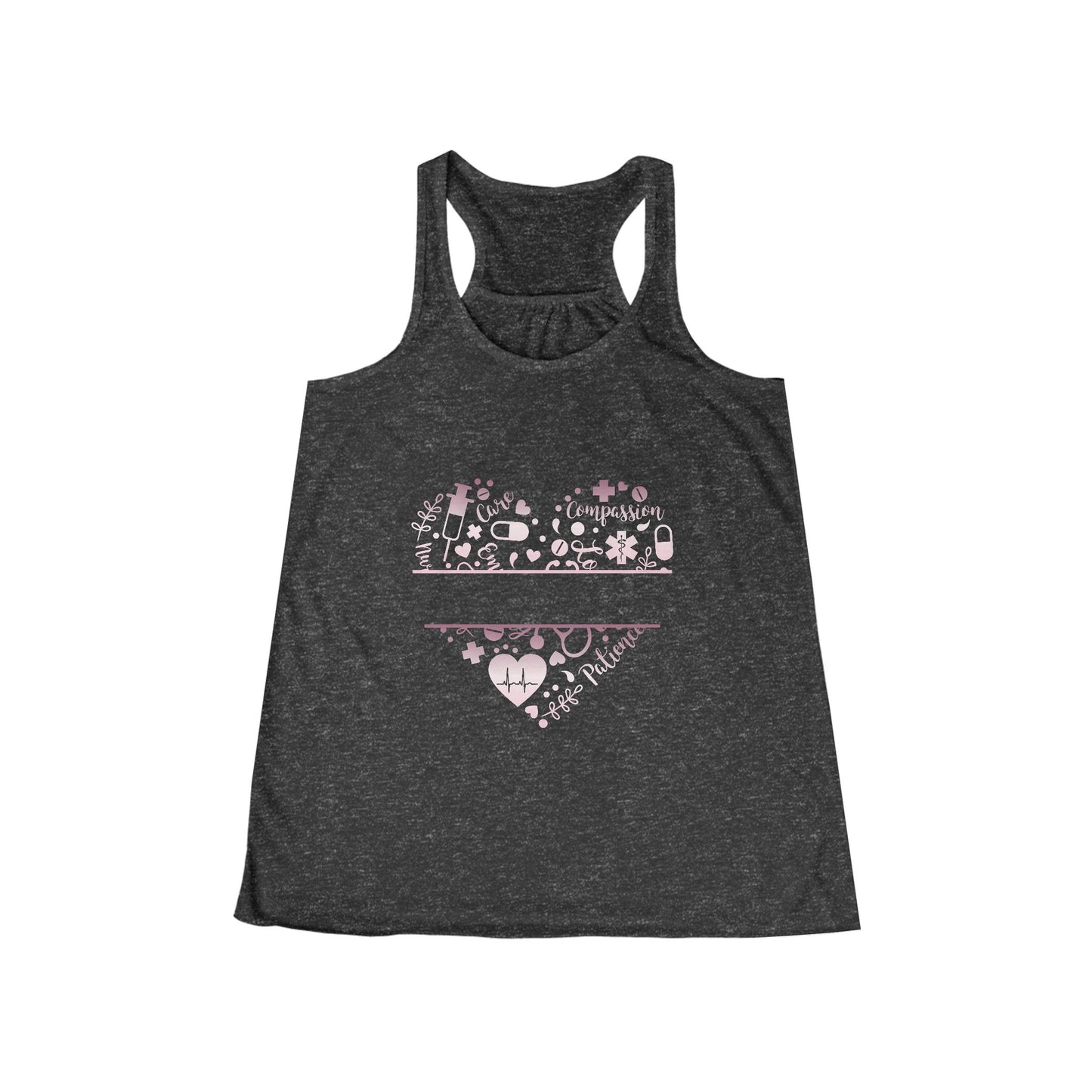 Monogram Heart rose gold