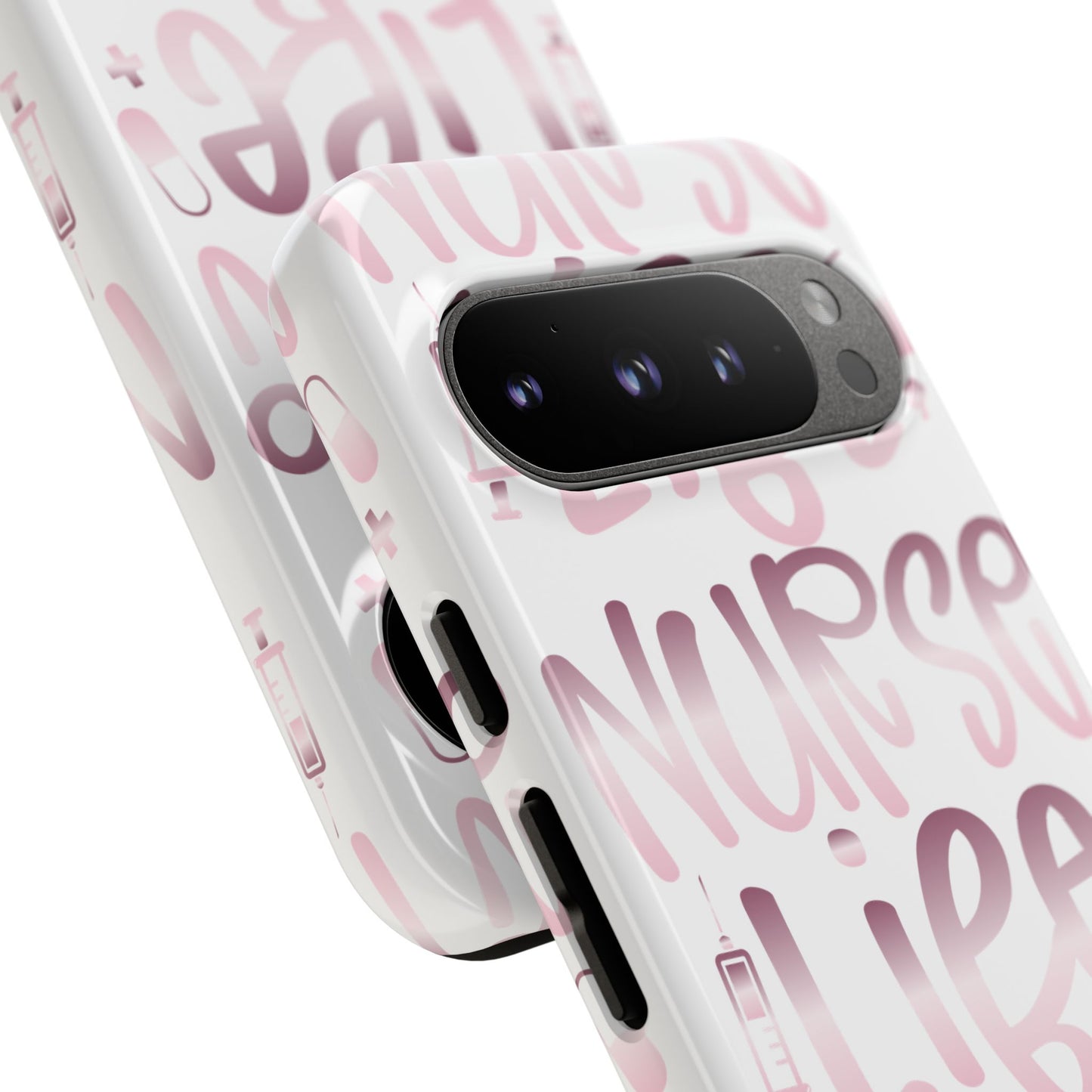 Google Pixel Tough Case - Nurse Life - White