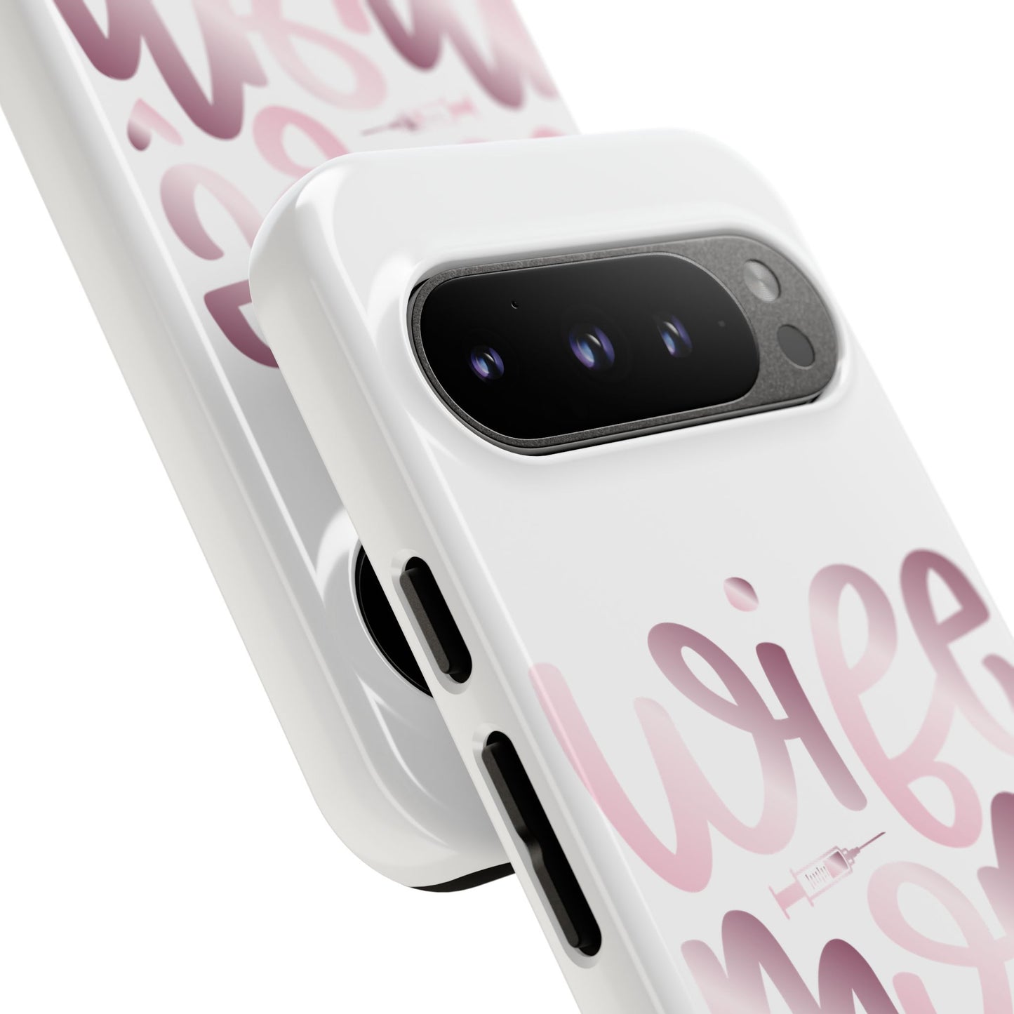Google Pixel Tough Case - Wife Mom Nurse - White