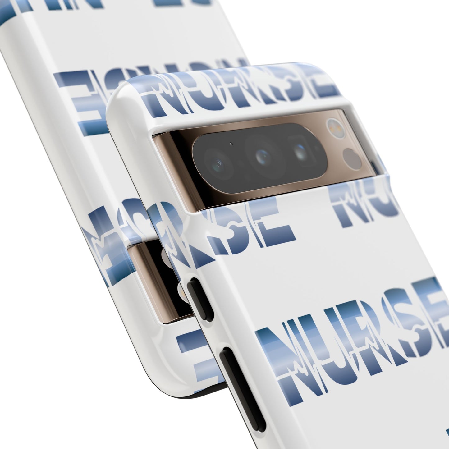 Google Pixel Tough Case - Nurse Pulse - White