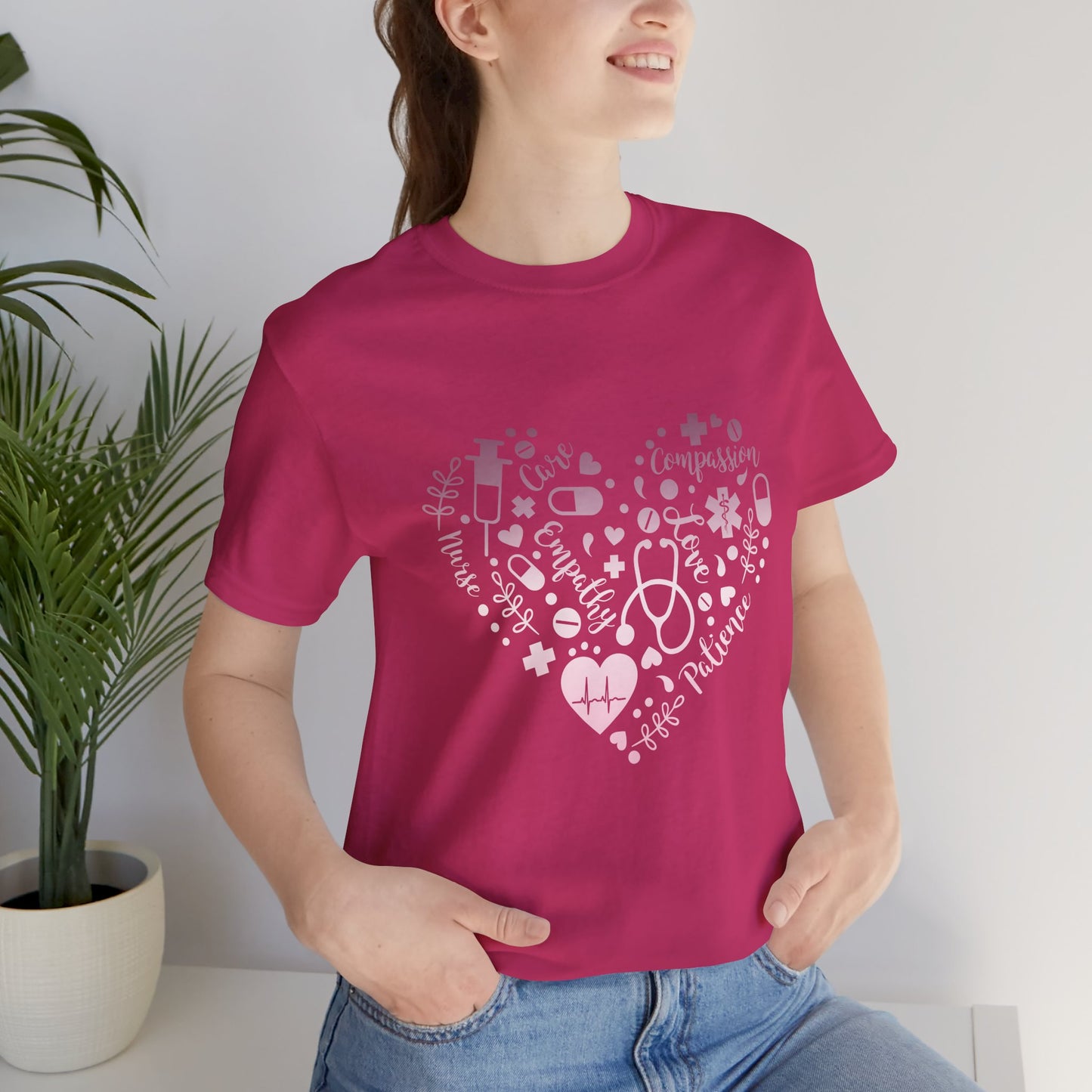 Nurse Heart rose gold