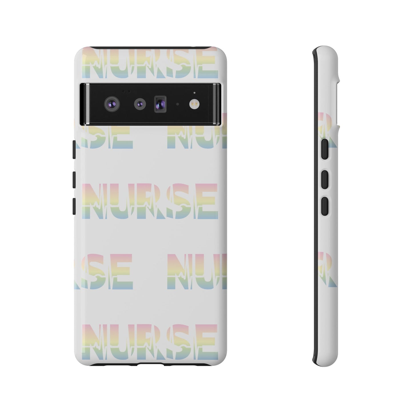Google Pixel Tough Case - Nurse Pulse - White
