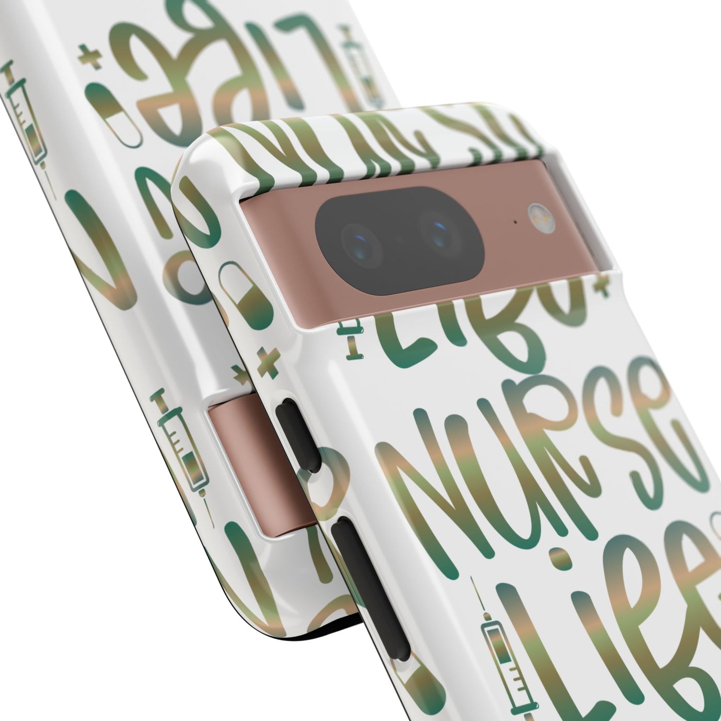 Google Pixel Tough Case - Nurse Life - White