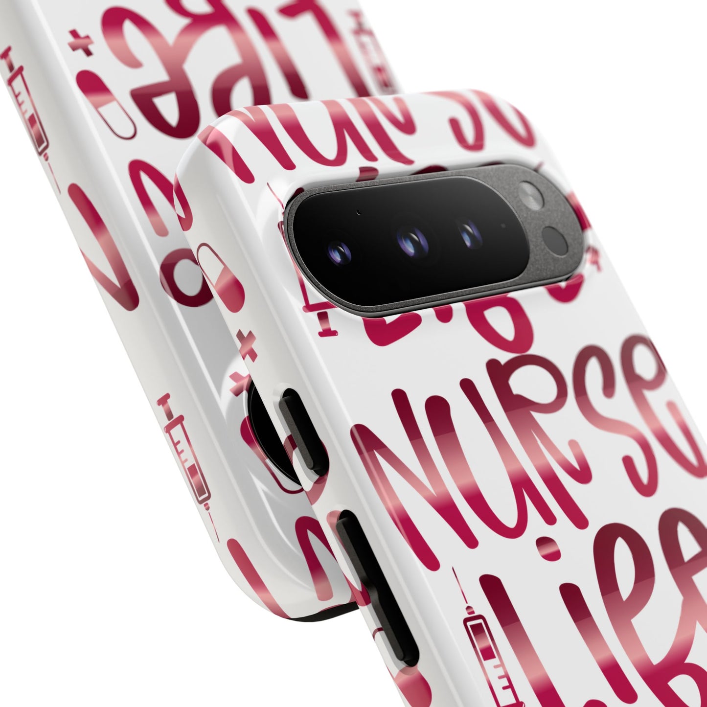 Google Pixel Tough Case - Nurse Life - White