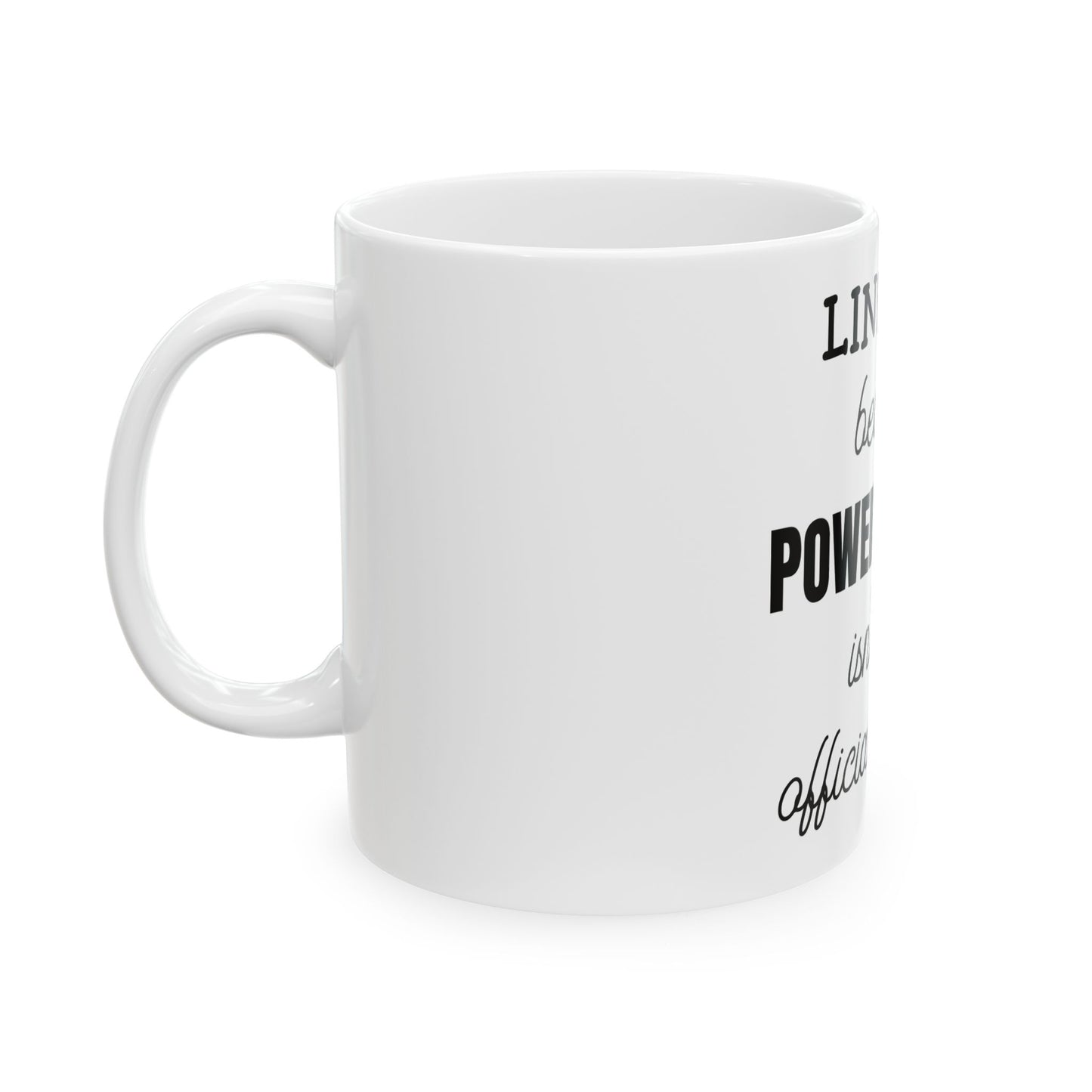 Lineman because Power Ranger isn't an official job title, (11oz, 15oz)