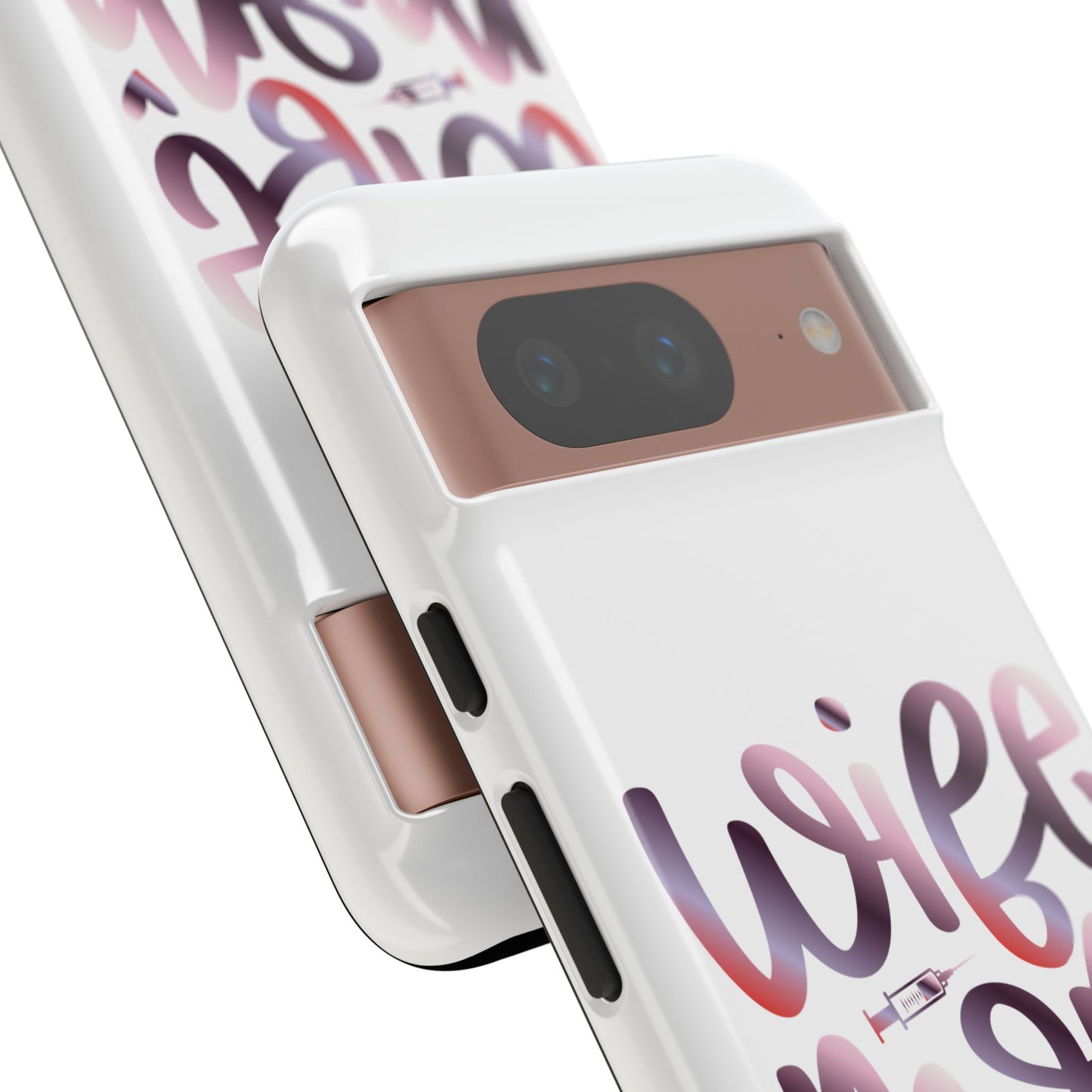 Google Pixel Tough Case - Wife Mom Nurse - White