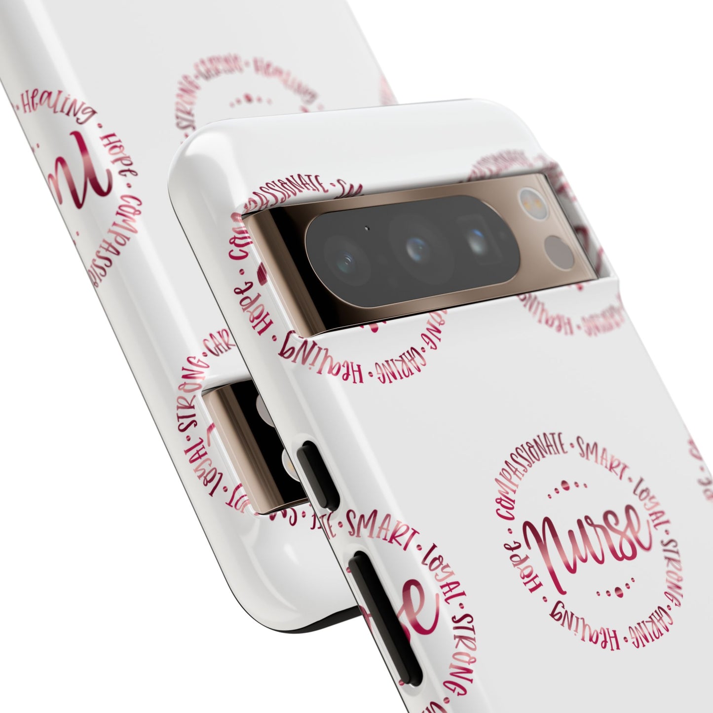 Google Pixel Tough Case - Nurse Circle - White