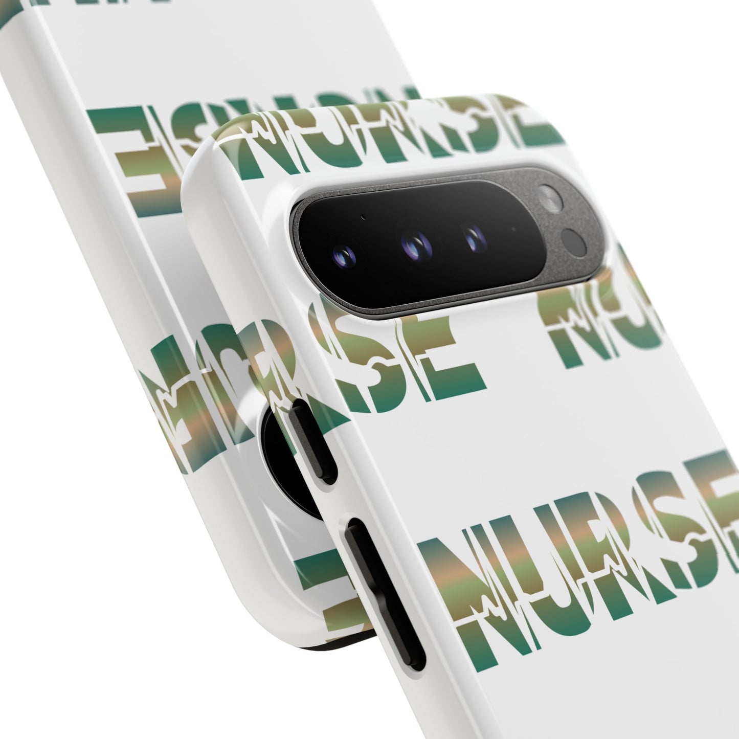 Google Pixel Tough Case - Nurse Pulse - White