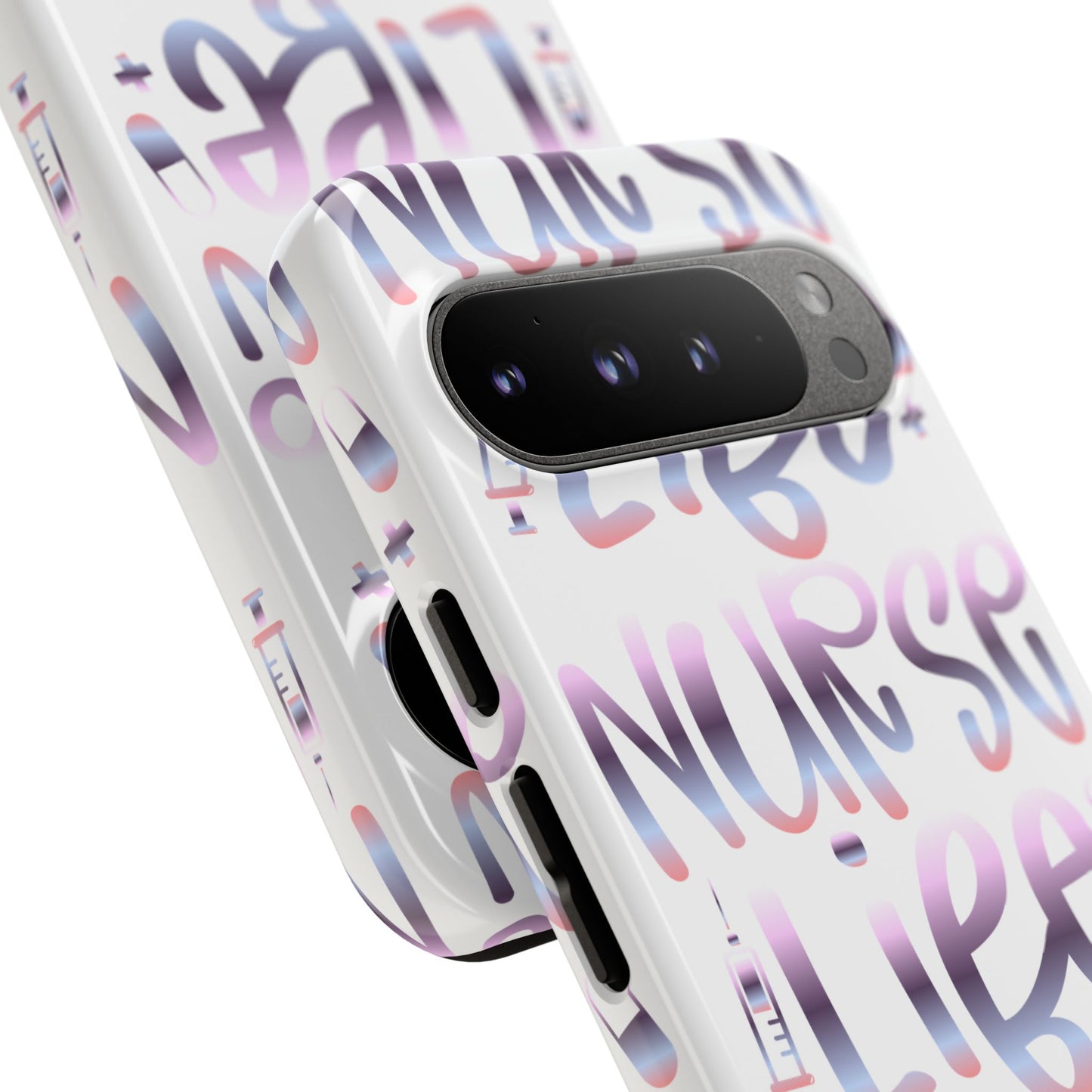 Google Pixel Tough Case - Nurse Life - White