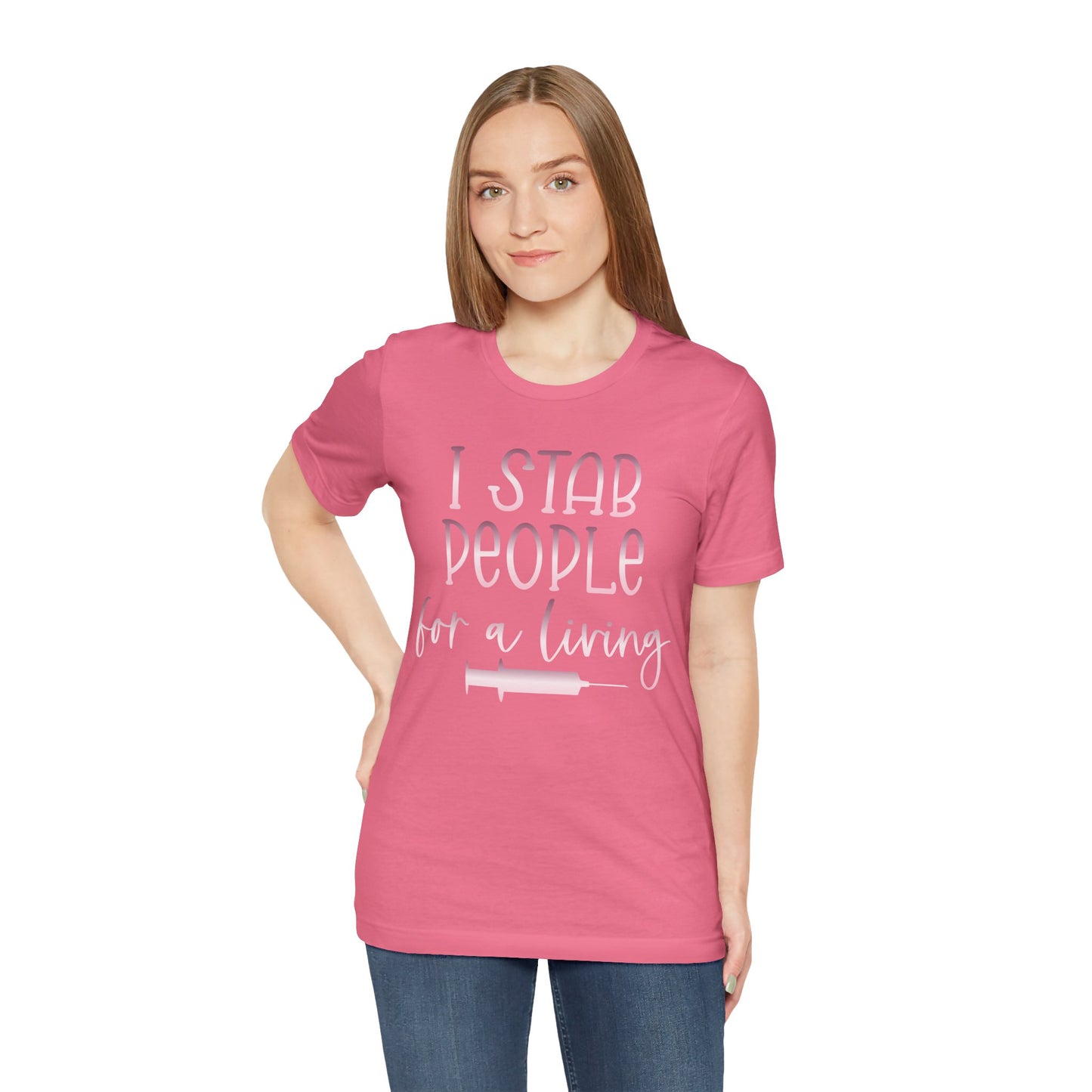 I Stab People For a Living rose gold