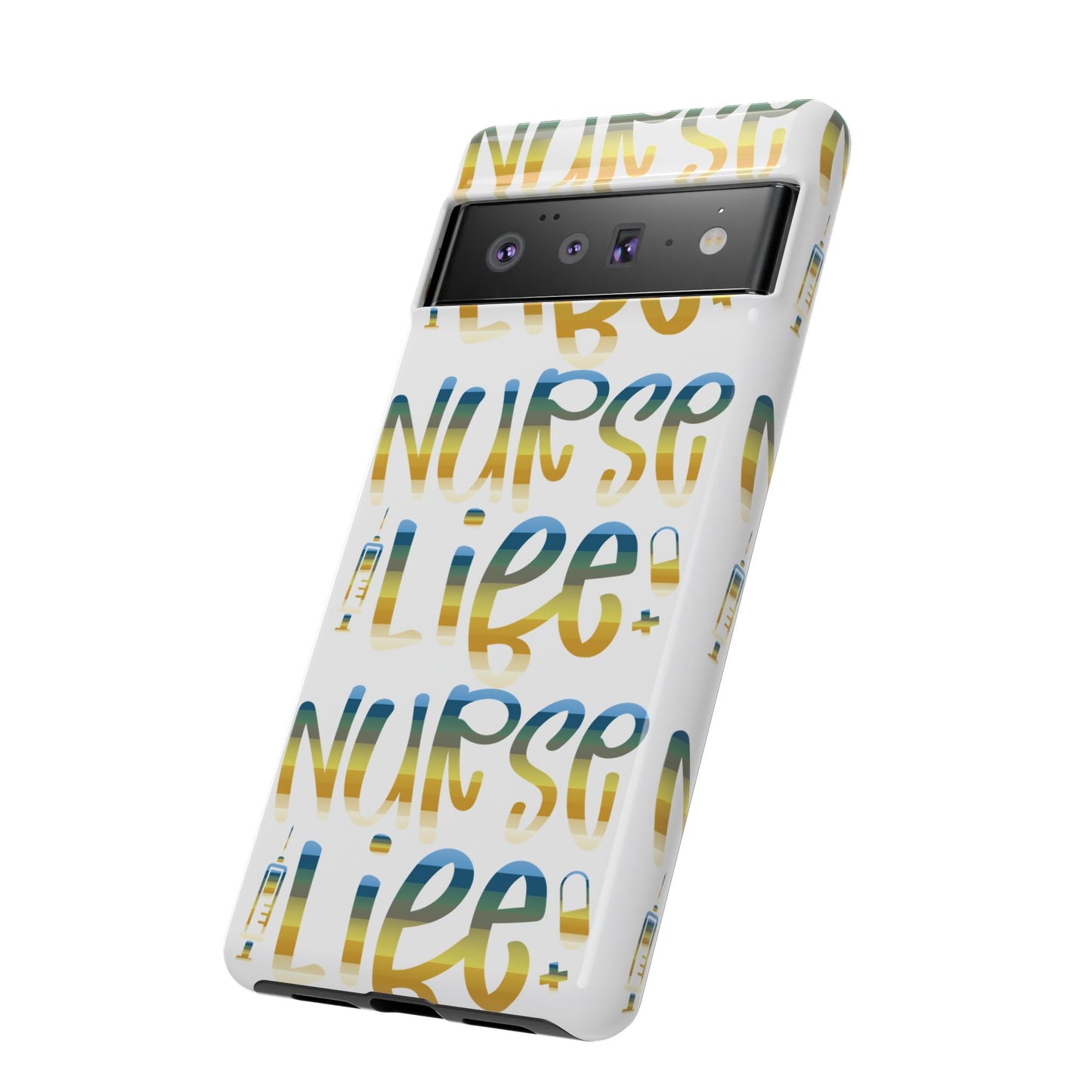 Google Pixel Tough Case - Nurse Life - White