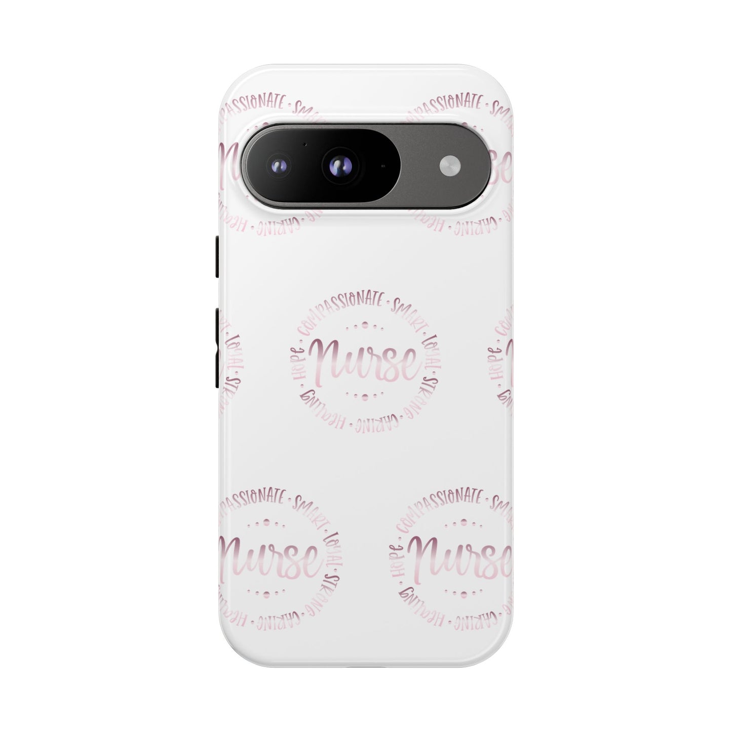 Google Pixel Tough Case - Nurse Circle - White