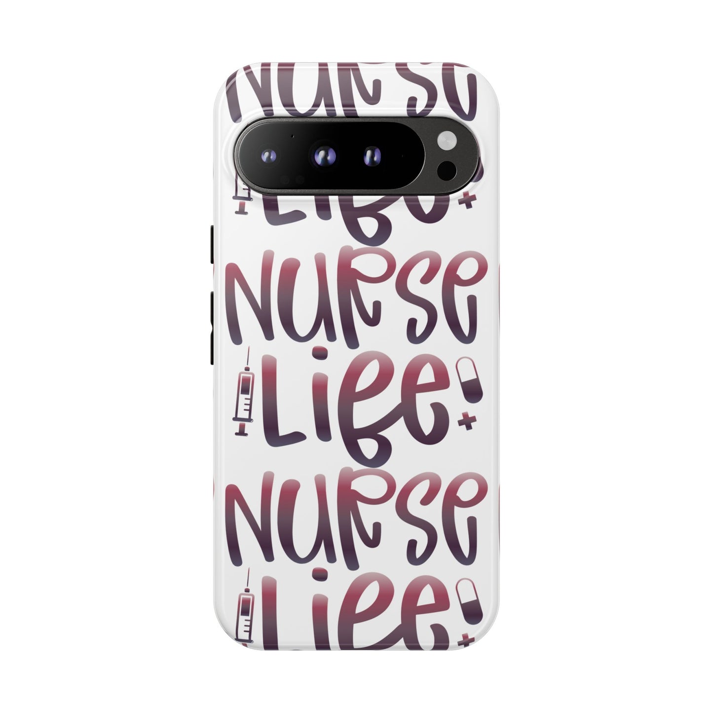 Google Pixel Tough Case - Nurse Life - White