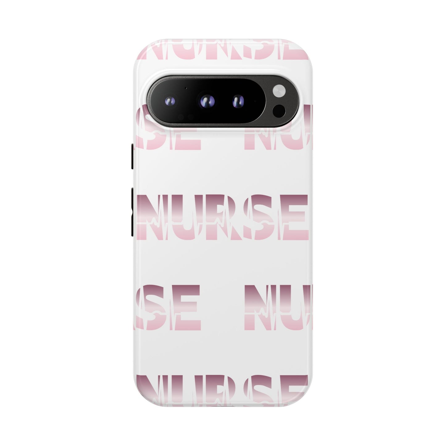 Google Pixel Tough Case - Nurse Pulse - White