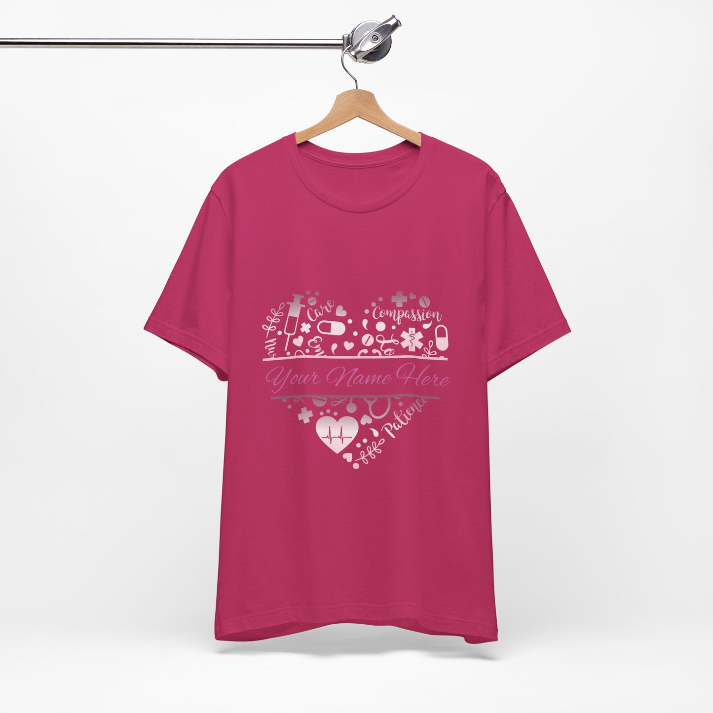 Monogram Heart rose gold