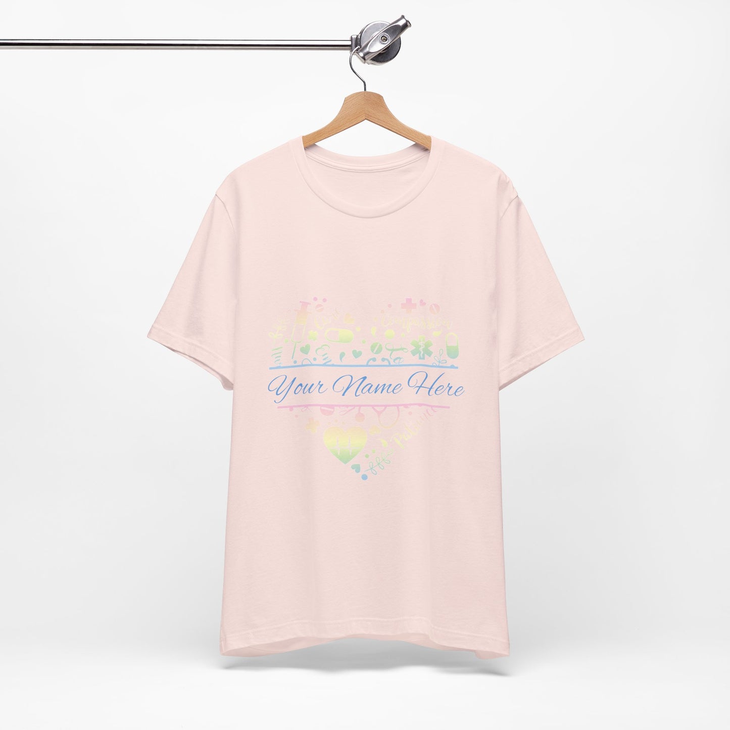 Monogram Heart pastel