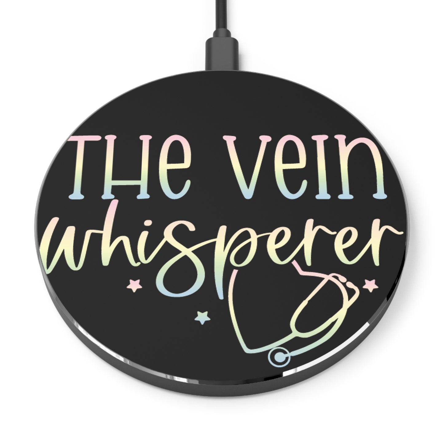 The Vein Whisperer Wireless Charger | Fast Charging Pad for Healthcare Professionals