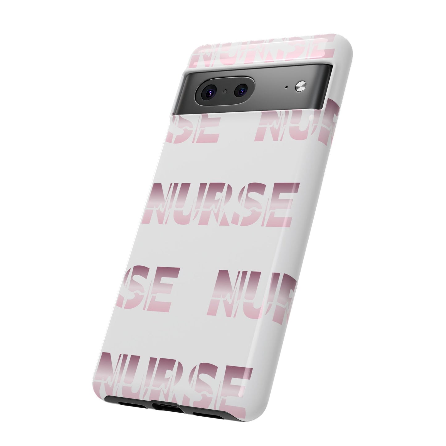 Google Pixel Tough Case - Nurse Pulse - White