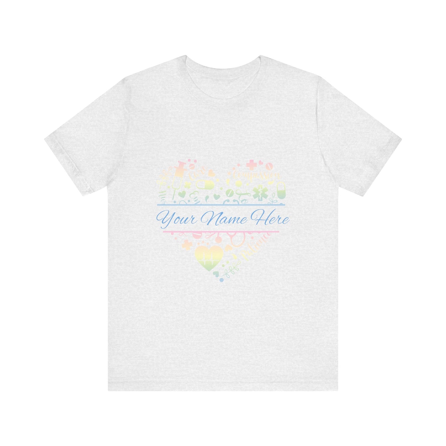 Monogram Heart pastel