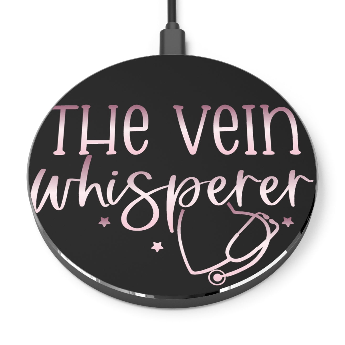 The Vein Whisperer Wireless Charger | Fast Charging Pad for Healthcare Professionals