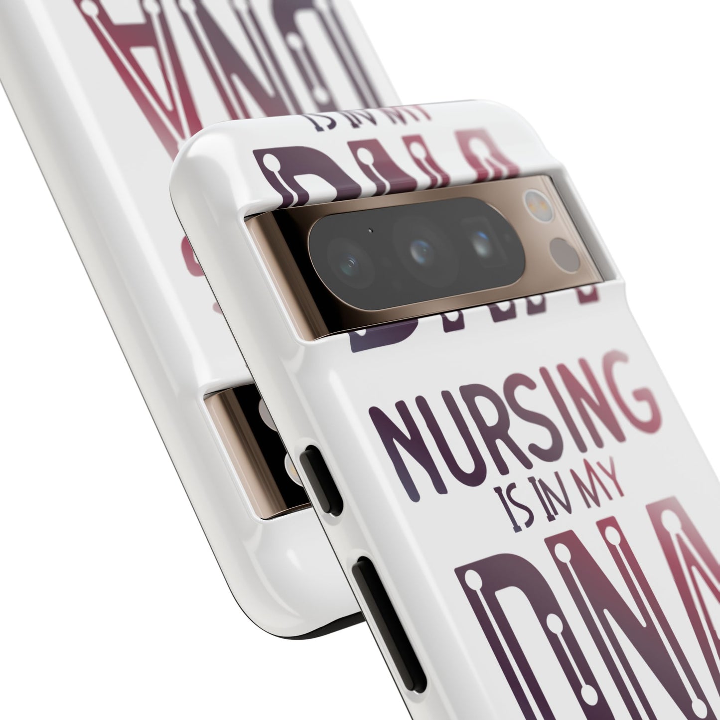 Google Pixel Tough Case - Nursing is in my DNA - White