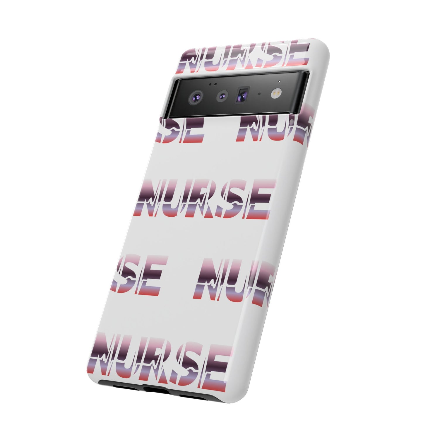 Google Pixel Tough Case - Nurse Pulse - White