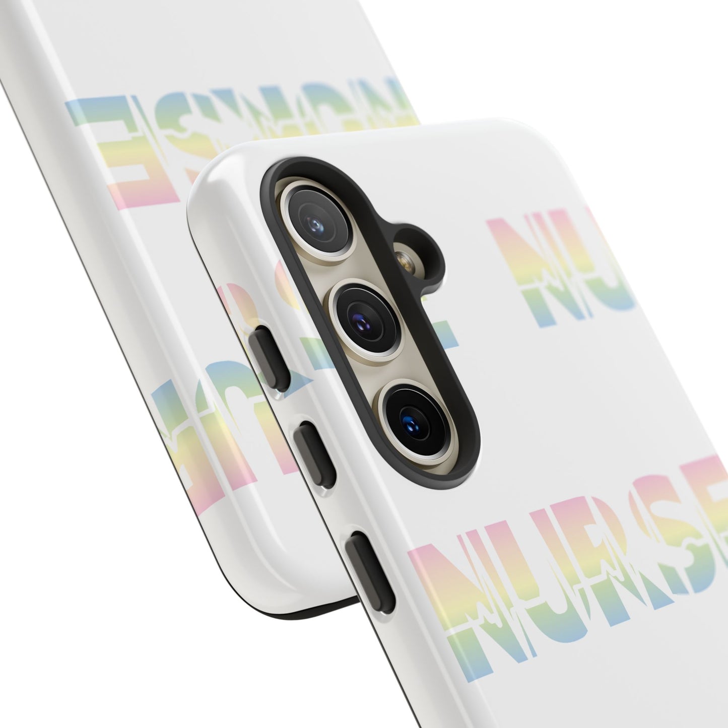 Samsung Tough Case - Nurse Pulse - White