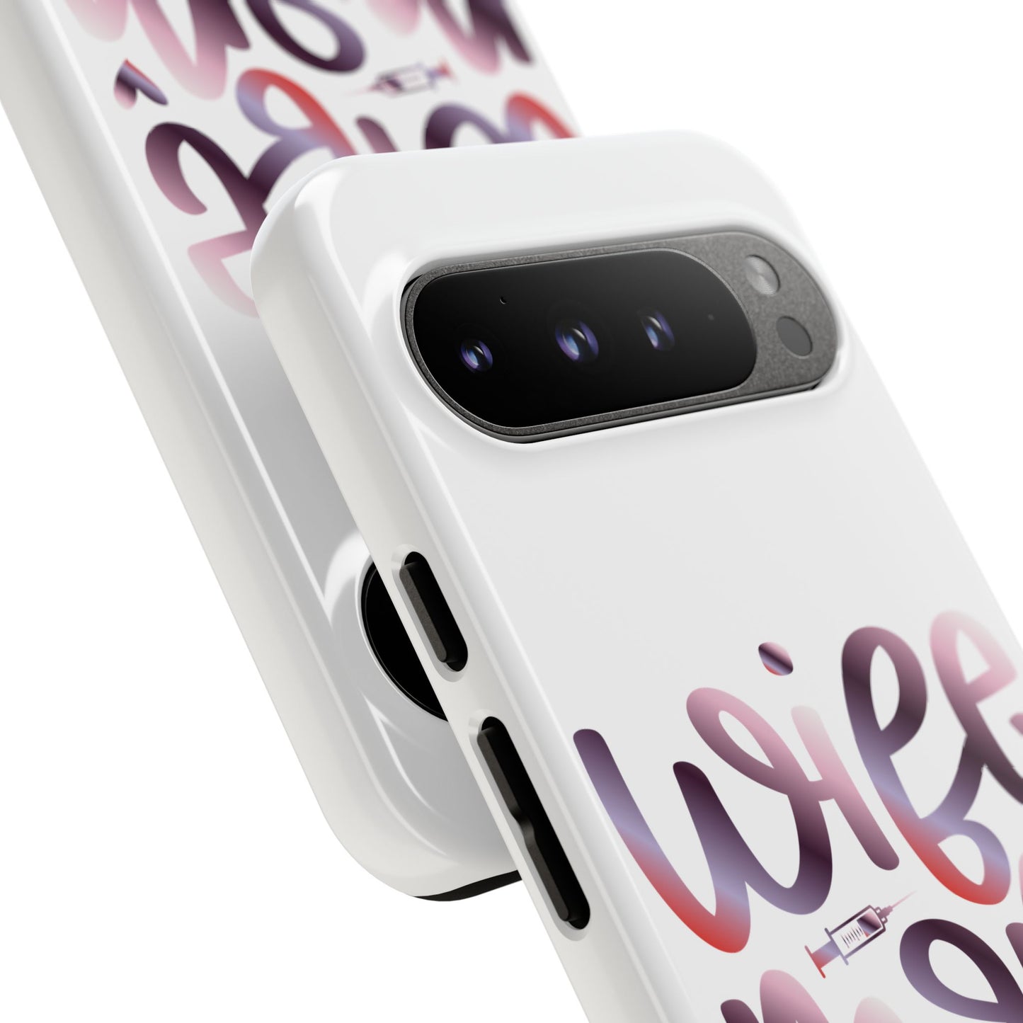 Google Pixel Tough Case - Wife Mom Nurse - White
