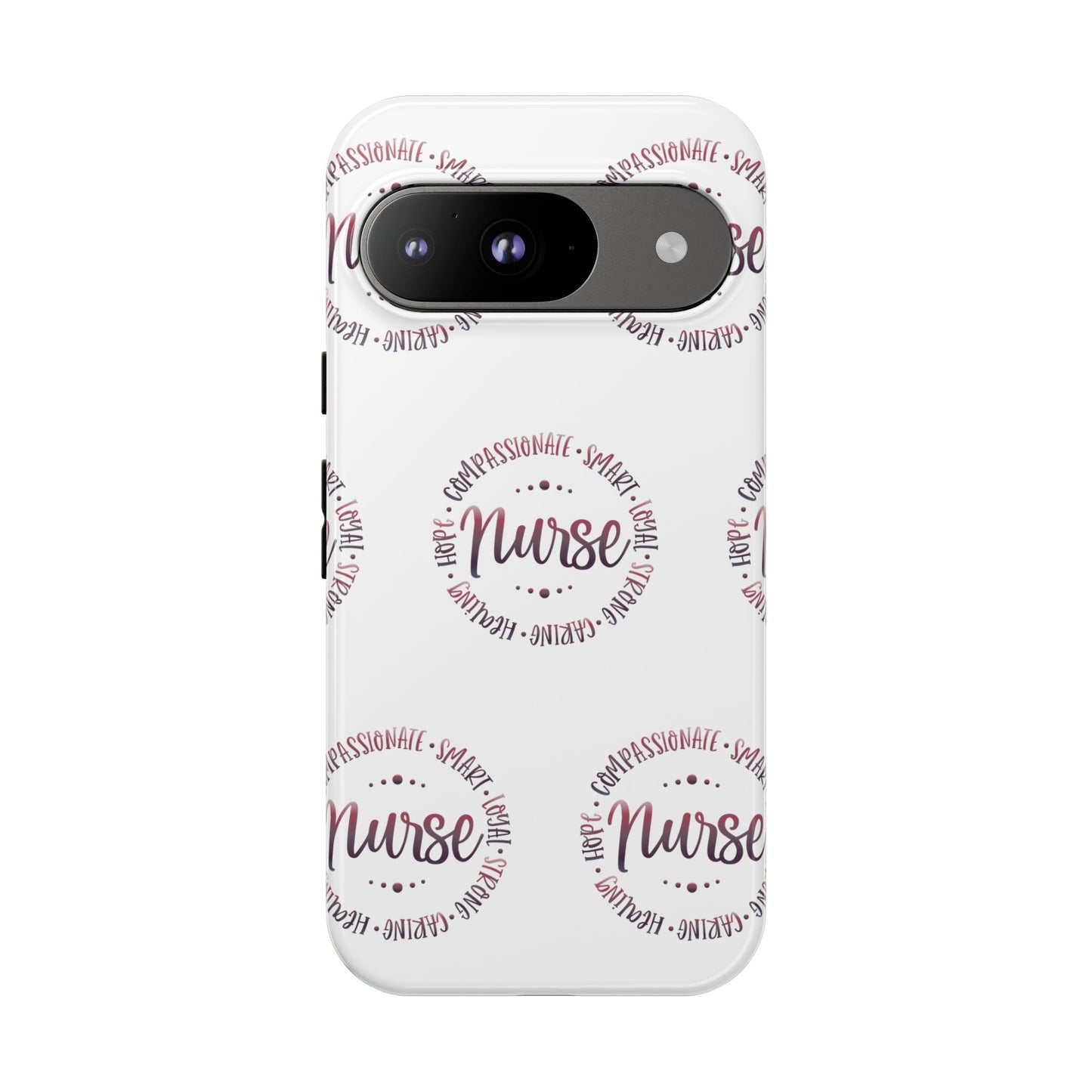 Google Pixel Tough Case - Nurse Circle - White