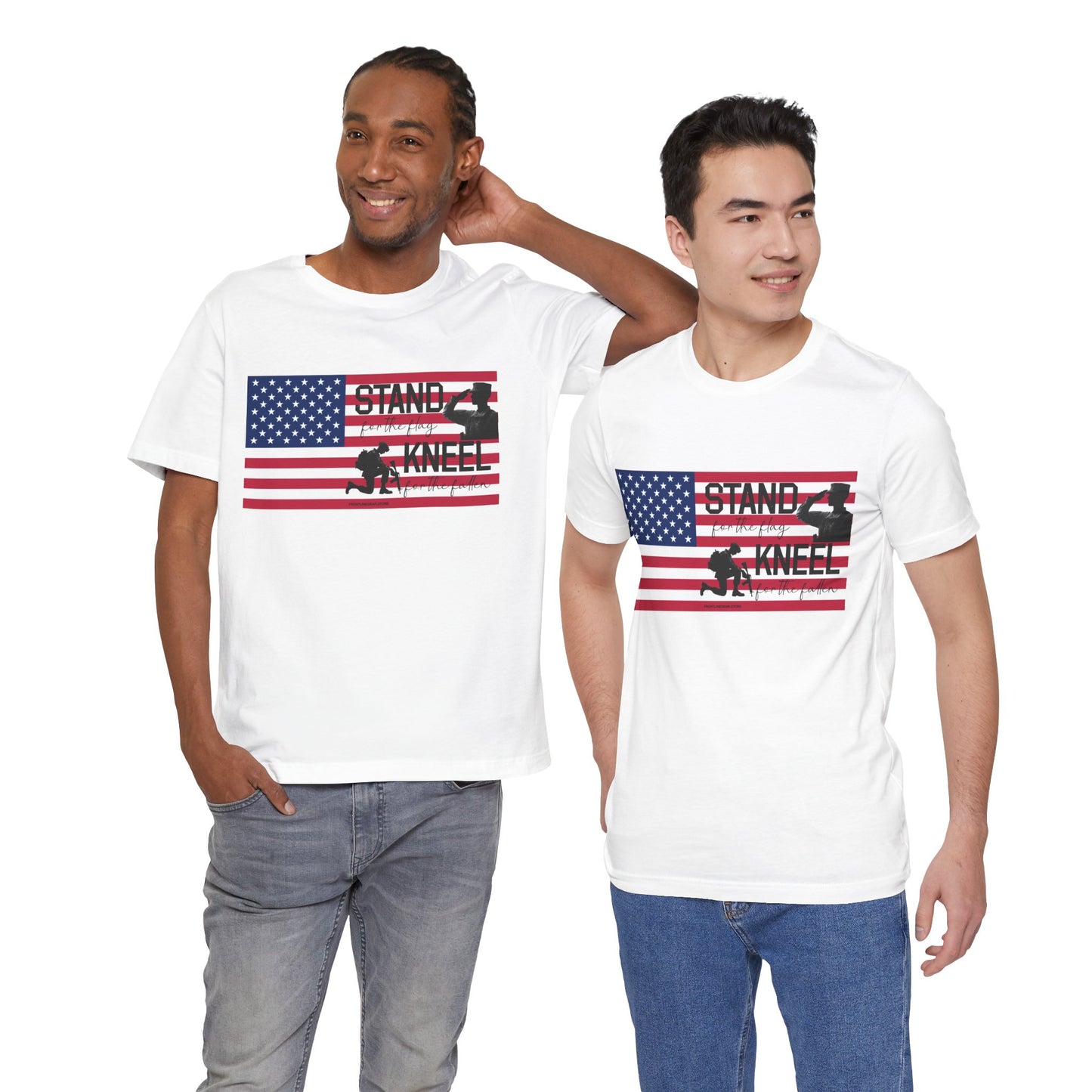 Stand for the Flag, Kneel for the Fallen - Male