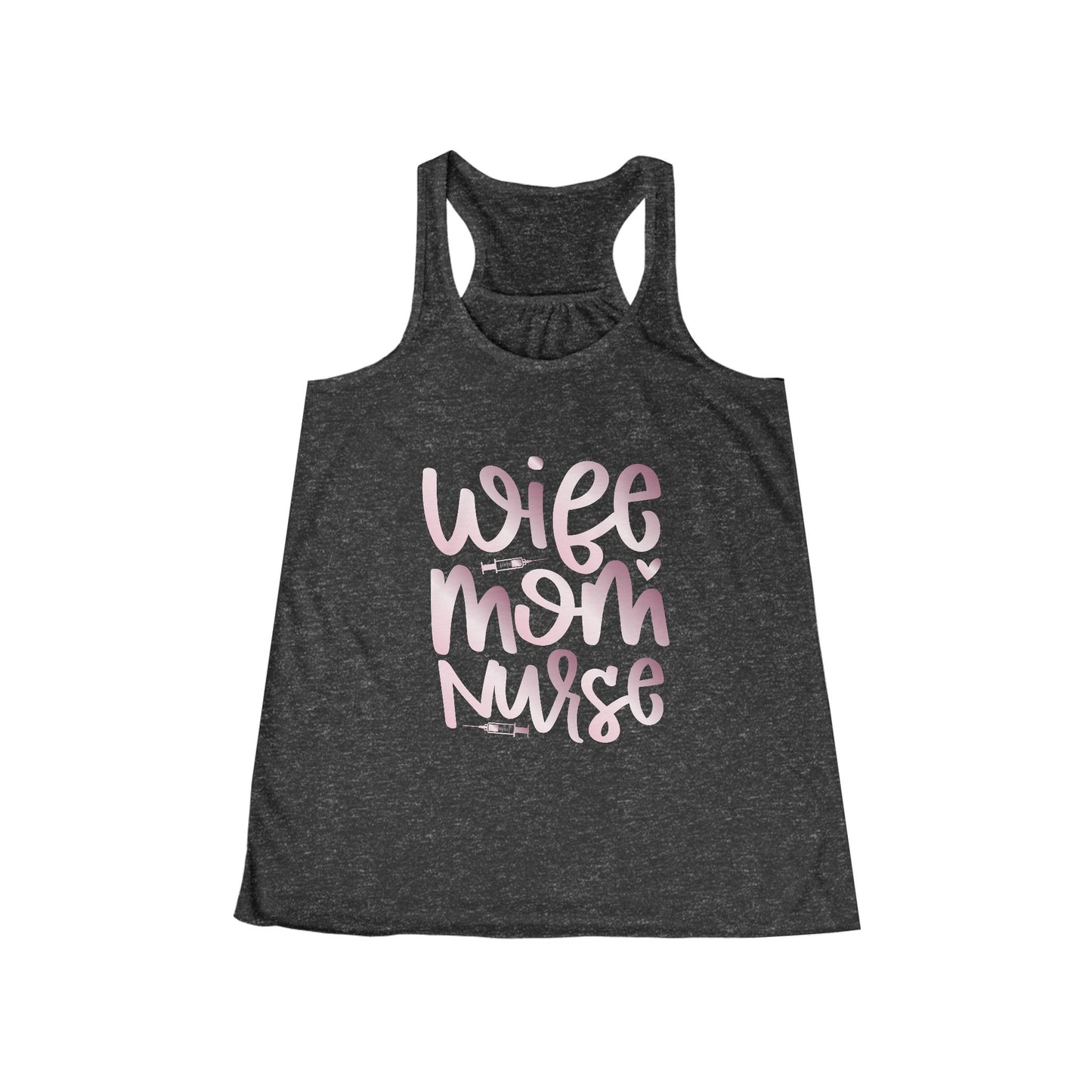 Wife Mom Nurse rose gold